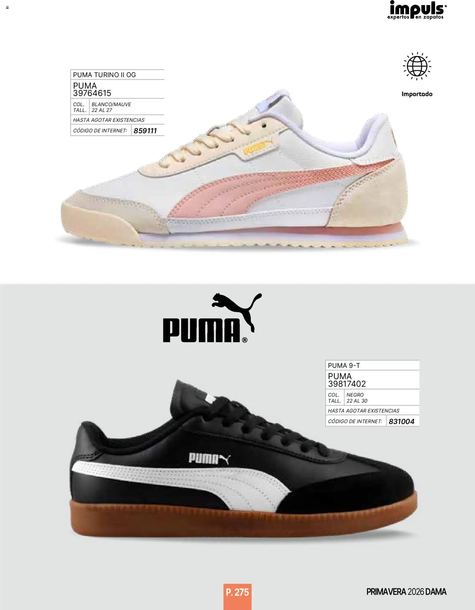 Vista previa las ofertas de la tienda Impuls - Catálogo Primavera desde el 01/01/2026 - Zapatos