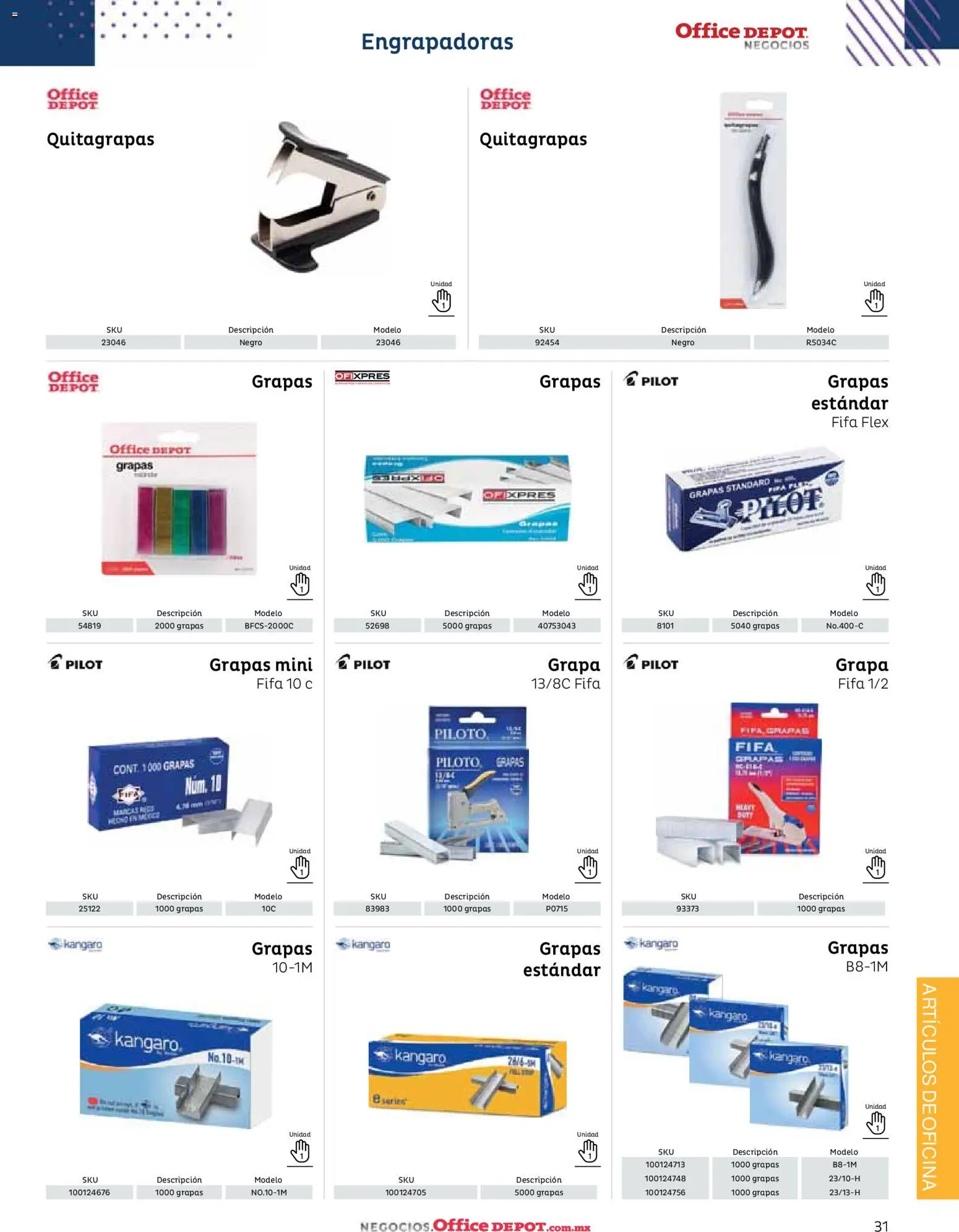 Vista previa las ofertas de la tienda Office Depot - Catálogo 2026 desde el 12/01/2026 