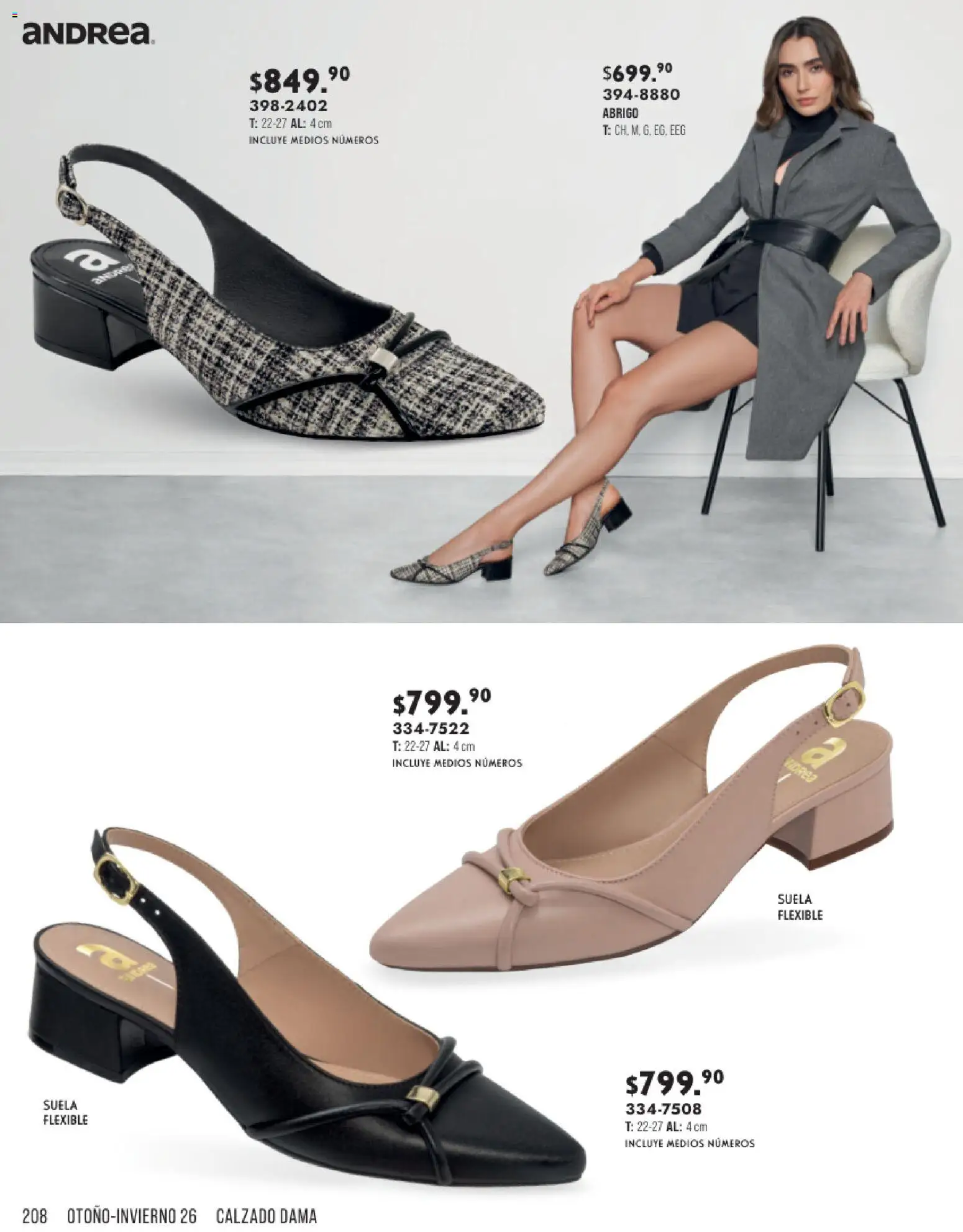 Vista previa las ofertas de la tienda Andrea - Andrea catálogo Otoño Invierno desde el 23/08/2026 