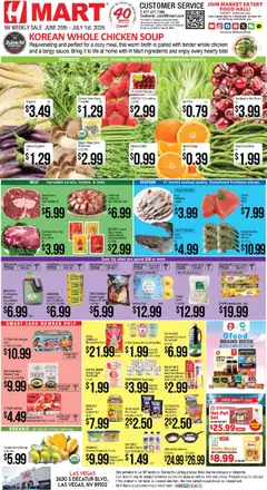 Ad Preview of Hmart Hmart ENGLISH - Nevada from 06/25/2026