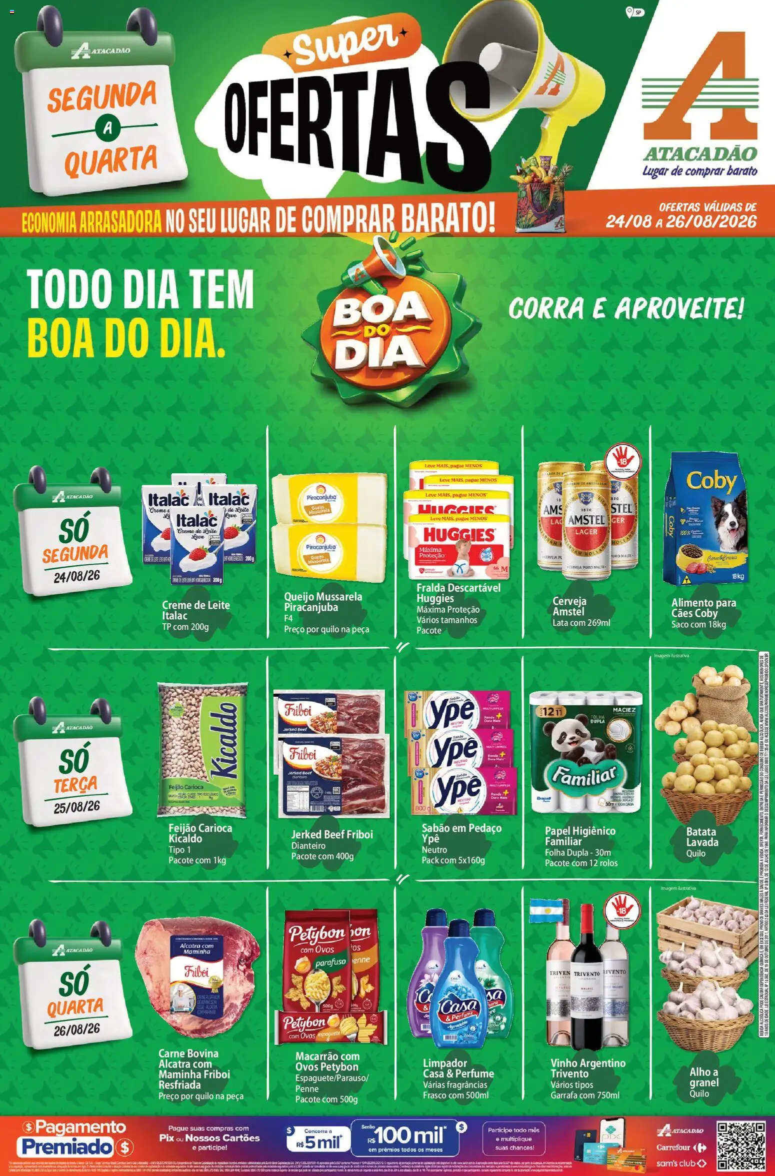 Pré-Visualização do folheto "Atacadão ofertas - SP" da loja Atacadão válido a partir de 24/08/2026