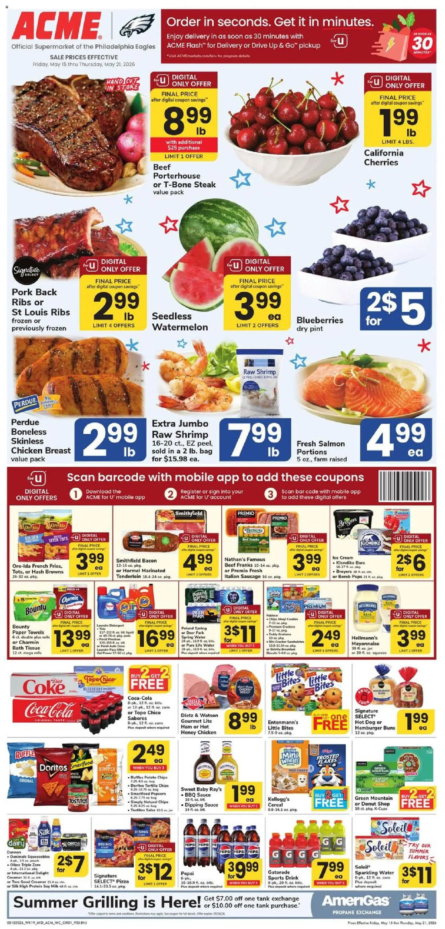 Ad Preview of Acme Acme Weekly Ad - NJ from 05/15/2026