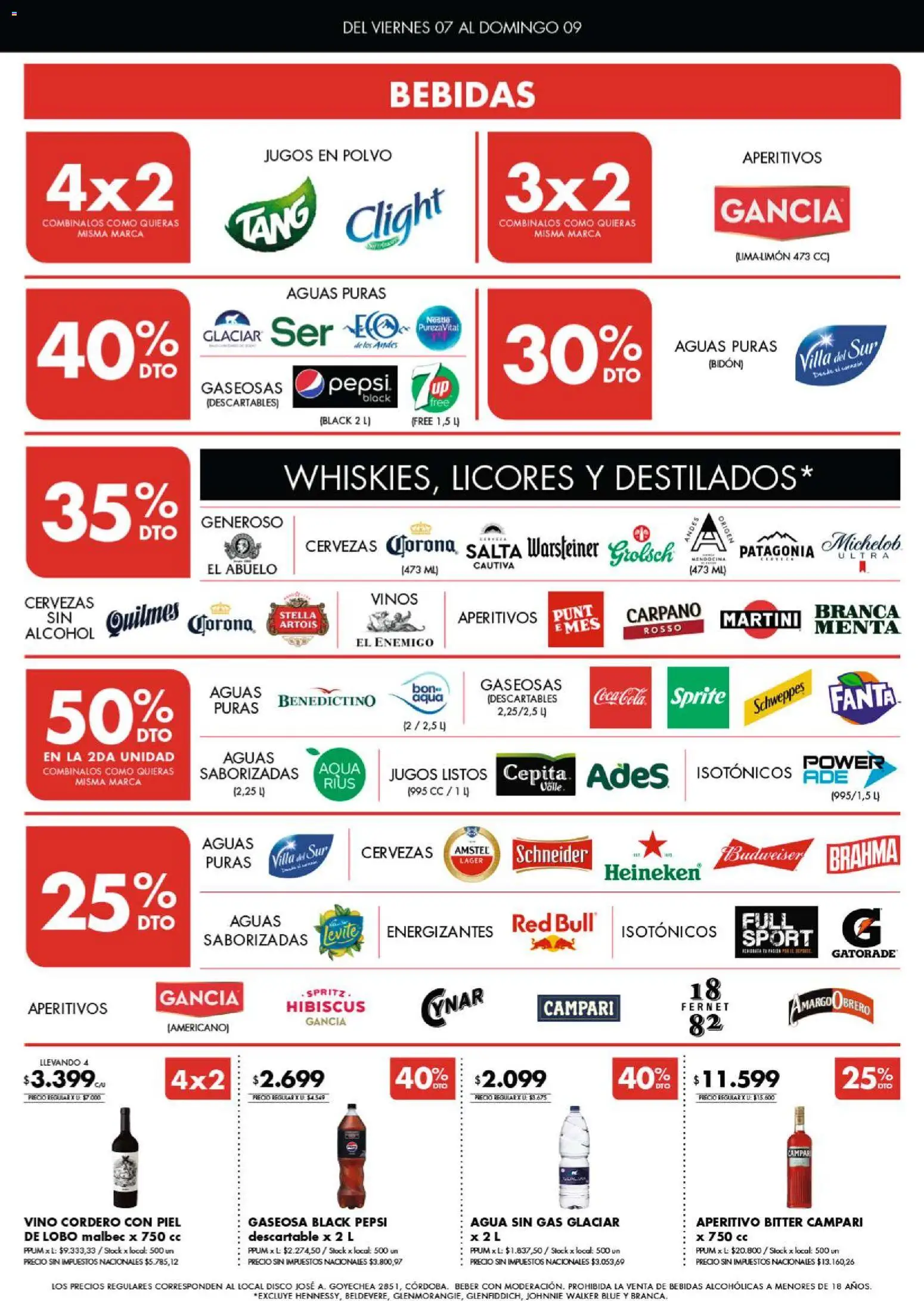 Vista previa del folleto de la tienda Disco válido desde el 07/08/2026 
