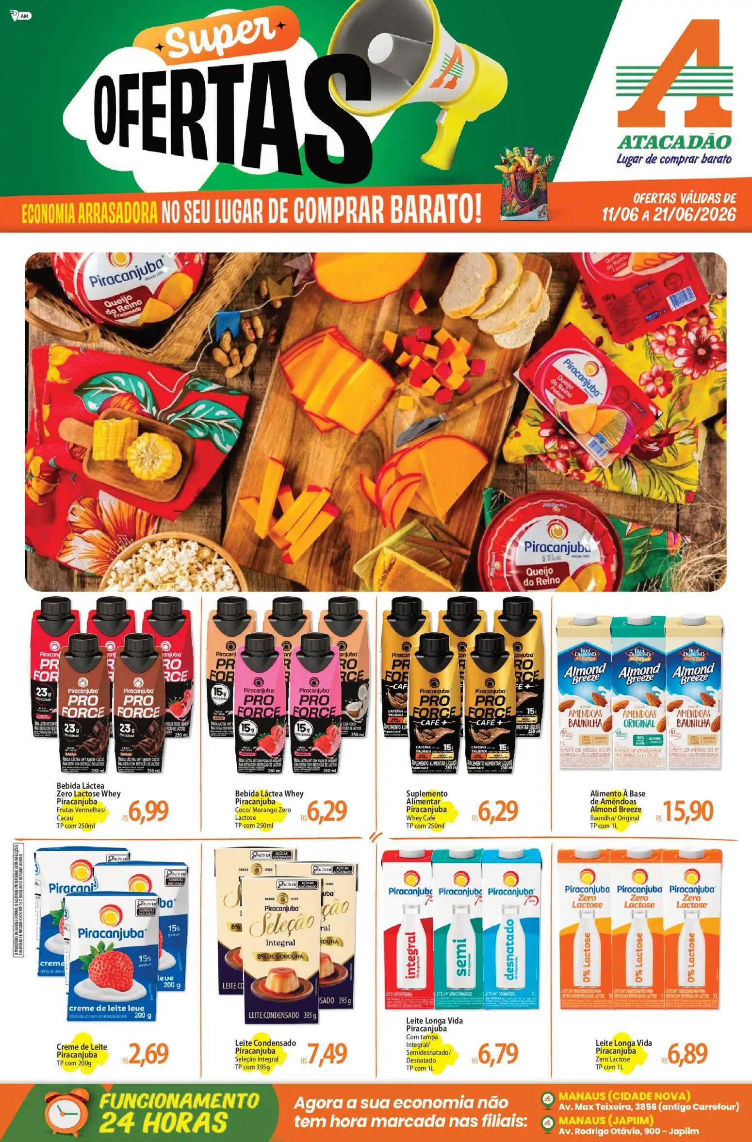 Pré-Visualização do folheto "Atacadão ofertas - AM" da loja Atacadão válido a partir de 11/06/2026