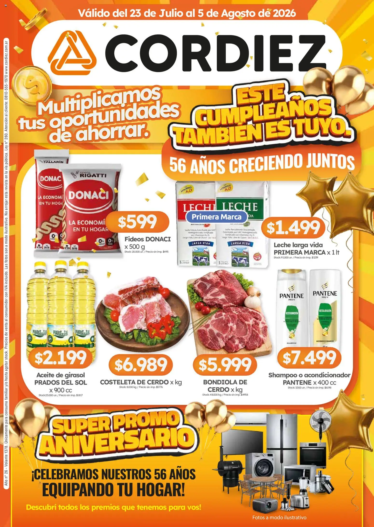 Vista previa del folleto de la tienda Cordiez válido desde el 23/07/2026 
