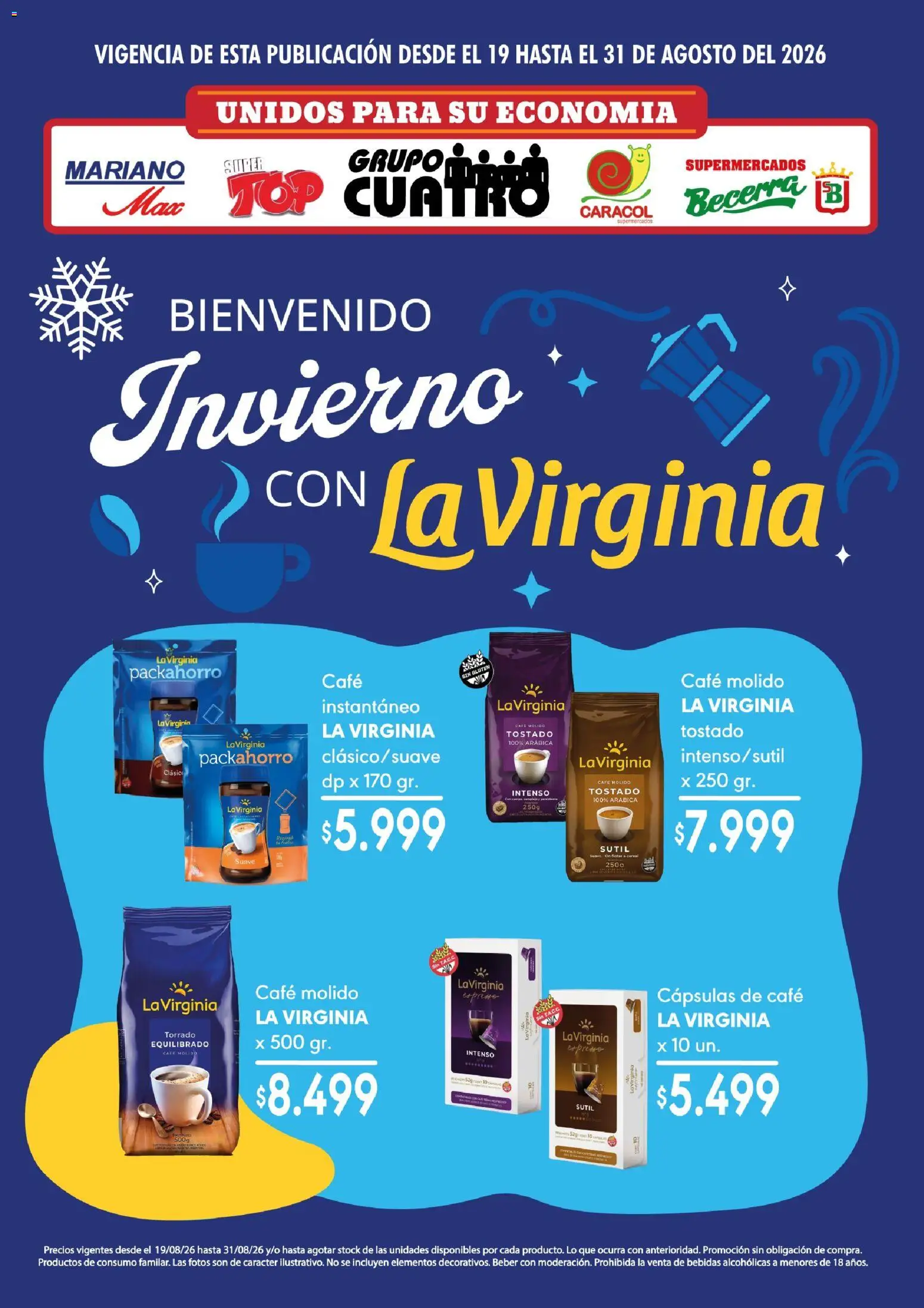 Vista previa del folleto de la tienda Mariano Max válido desde el 19/08/2026 