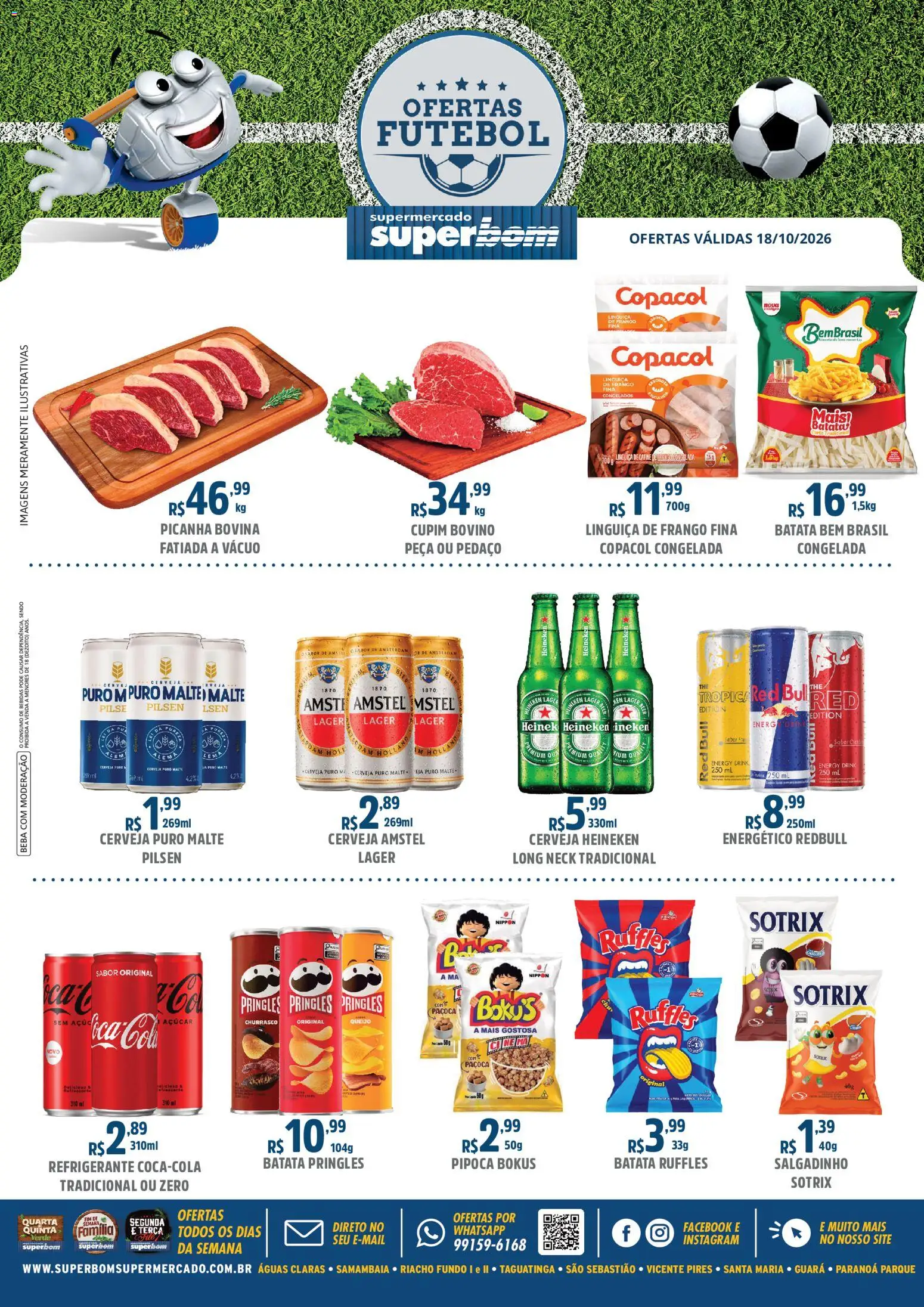 Pré-Visualização do folheto "Superbom ofertas Futebol" da loja Superbom válido a partir de 18/10/2026