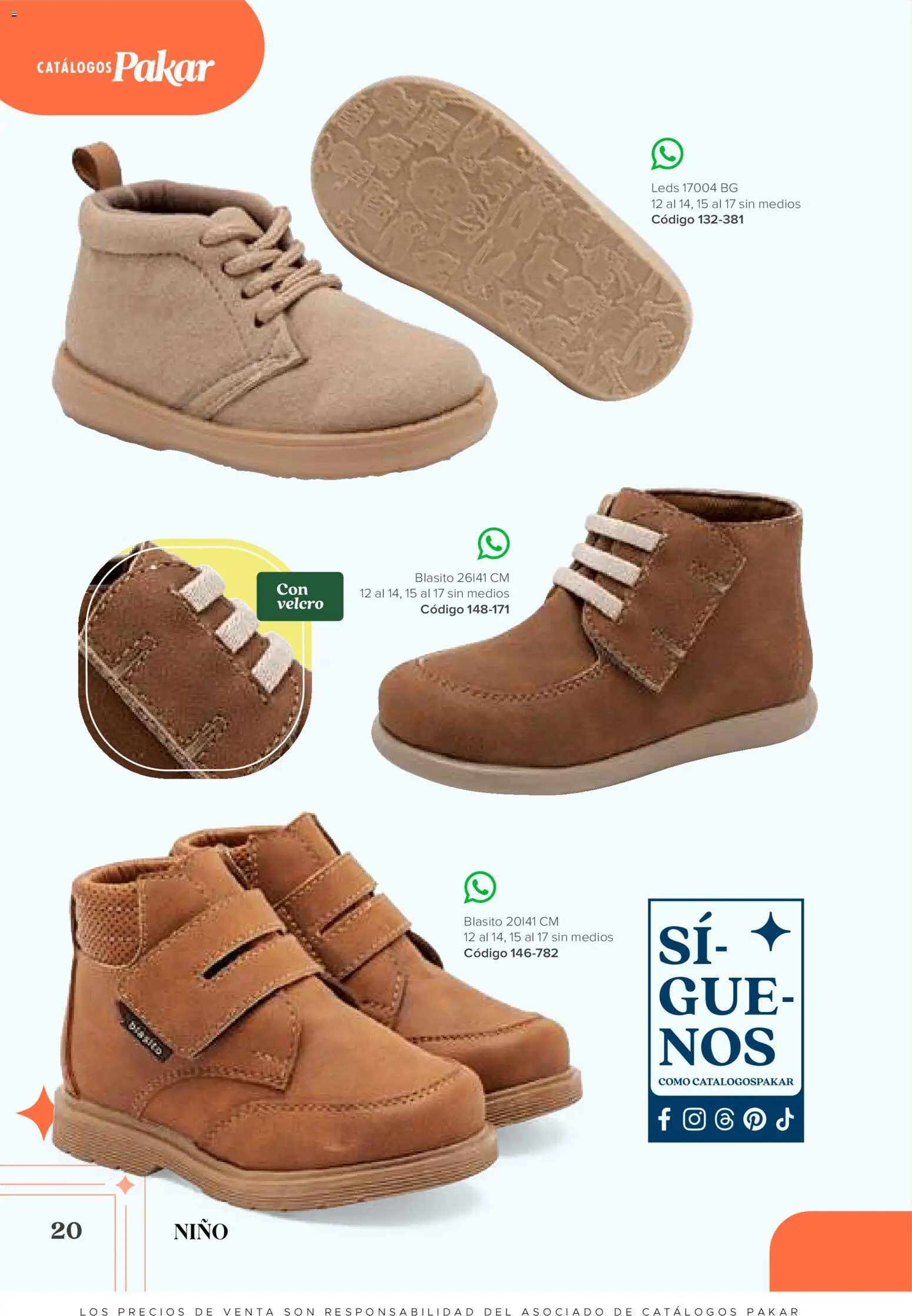 Vista previa las ofertas de la tienda SC Pakar - SC Pakar catálogo Niño desde el 31/07/2026 