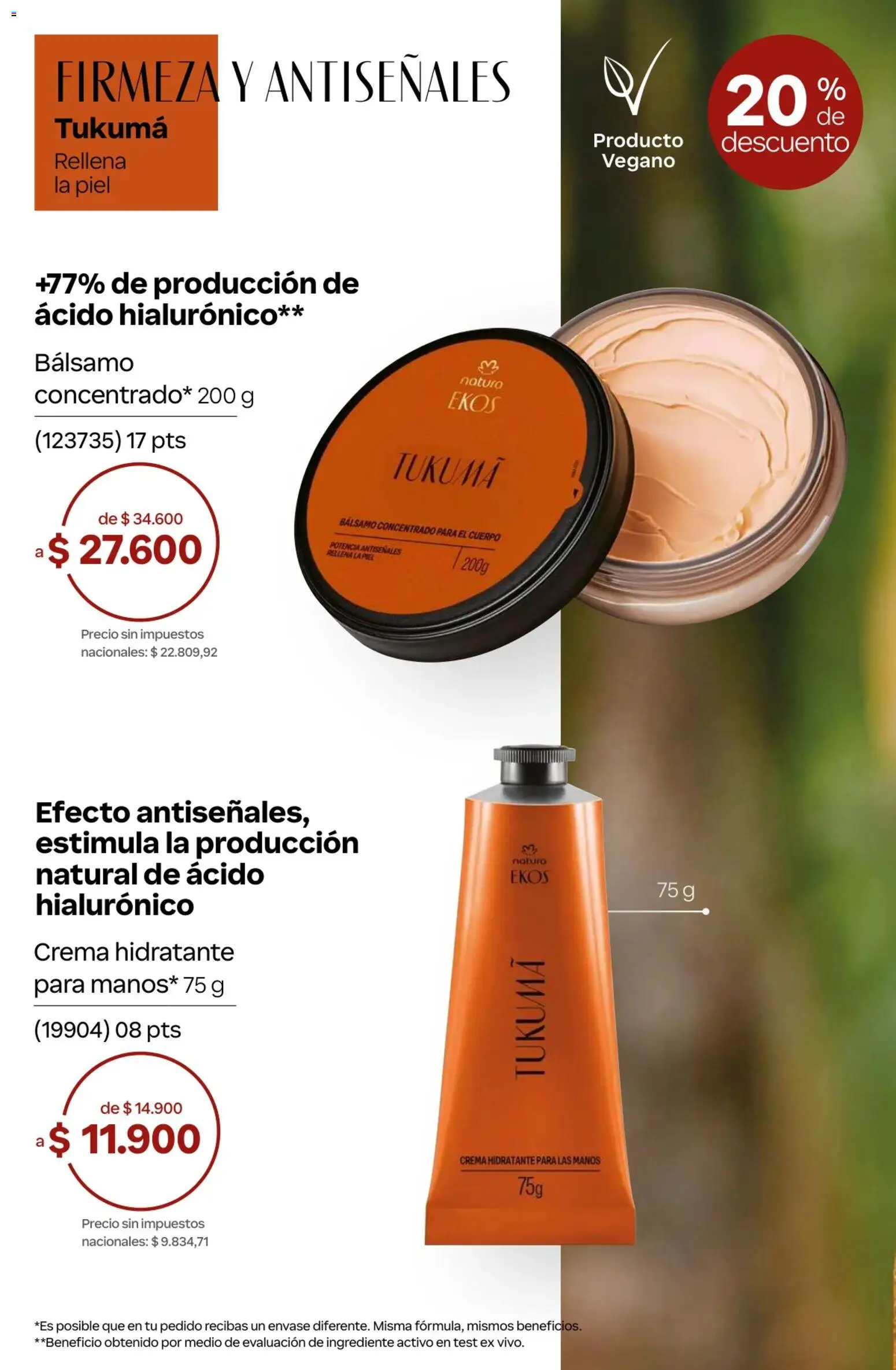 Vista previa del folleto de la tienda Natura válido desde el 22/10/2026 