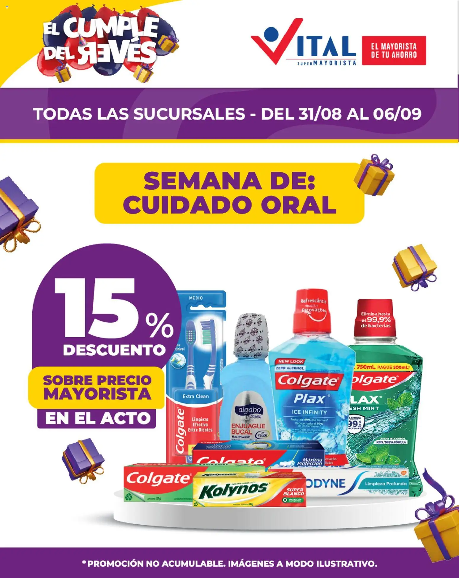 Vista previa del folleto de la tienda Vital válido desde el 31/08/2026 - Alcohol, Sobre