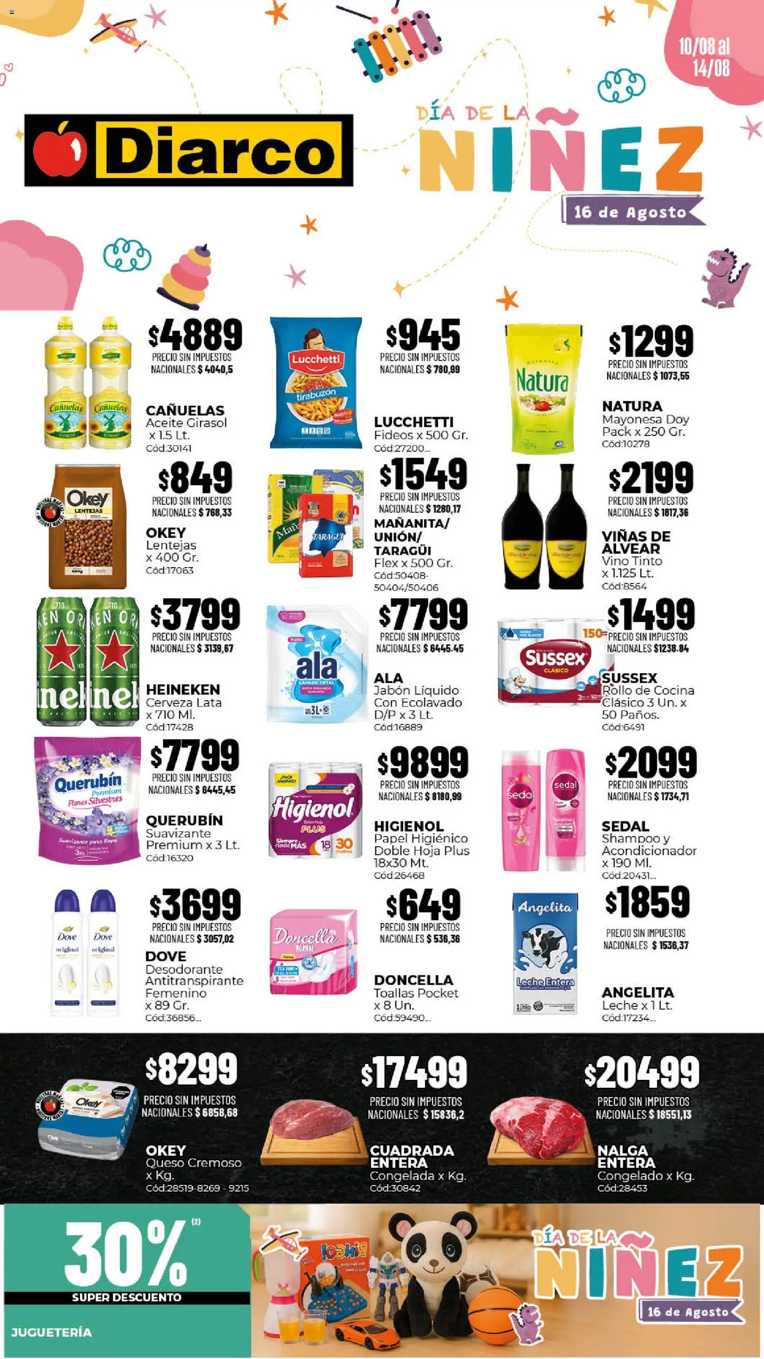 Vista previa del folleto de la tienda Diarco válido desde el 10/08/2026 