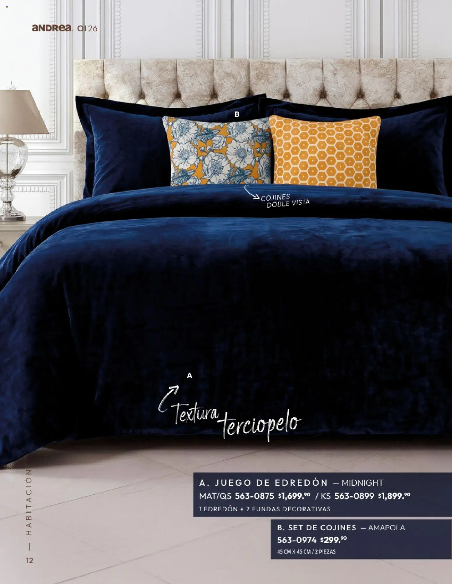 Vista previa las ofertas de la tienda Andrea - Andrea catálogo Home desde el 01/09/2026 