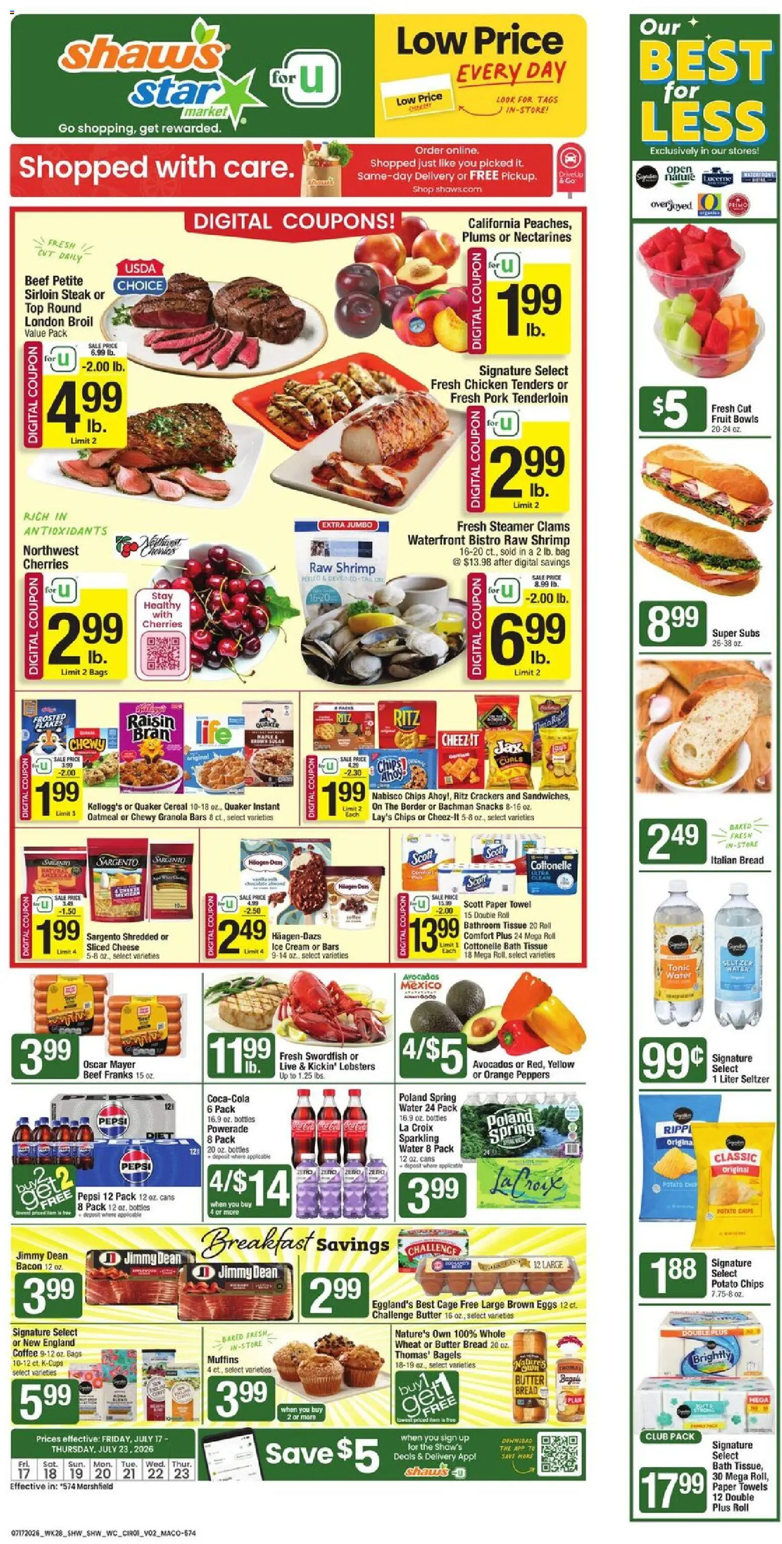 Ad Preview of Star Market Star Market Weekly Ad from 07/17/2026