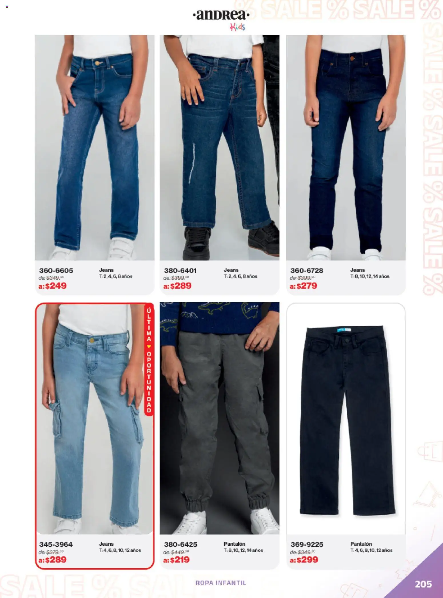 Vista previa las ofertas de la tienda Andrea - Catálogo Outlet desde el 21/12/2025 - Ropa