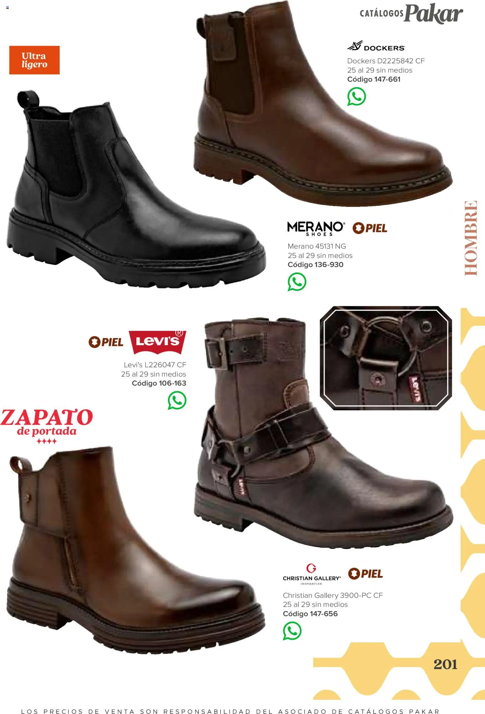 Vista previa las ofertas de la tienda SC Pakar - SC Pakar catálogo Hombre desde el 31/07/2026 