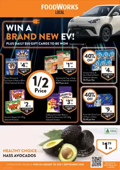 Preview of catalogue Foodworks catalogue VIC from shop Foodworks valid 26/08/2026