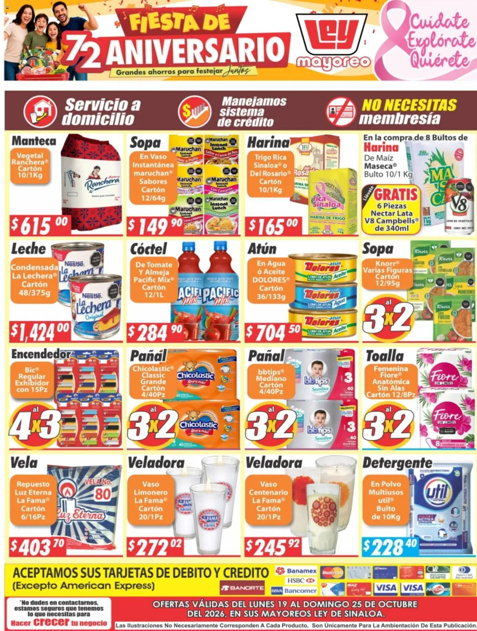 Vista previa las ofertas de la tienda Casa Ley - Casa Ley folleto Sinaloa desde el 19/10/2026 