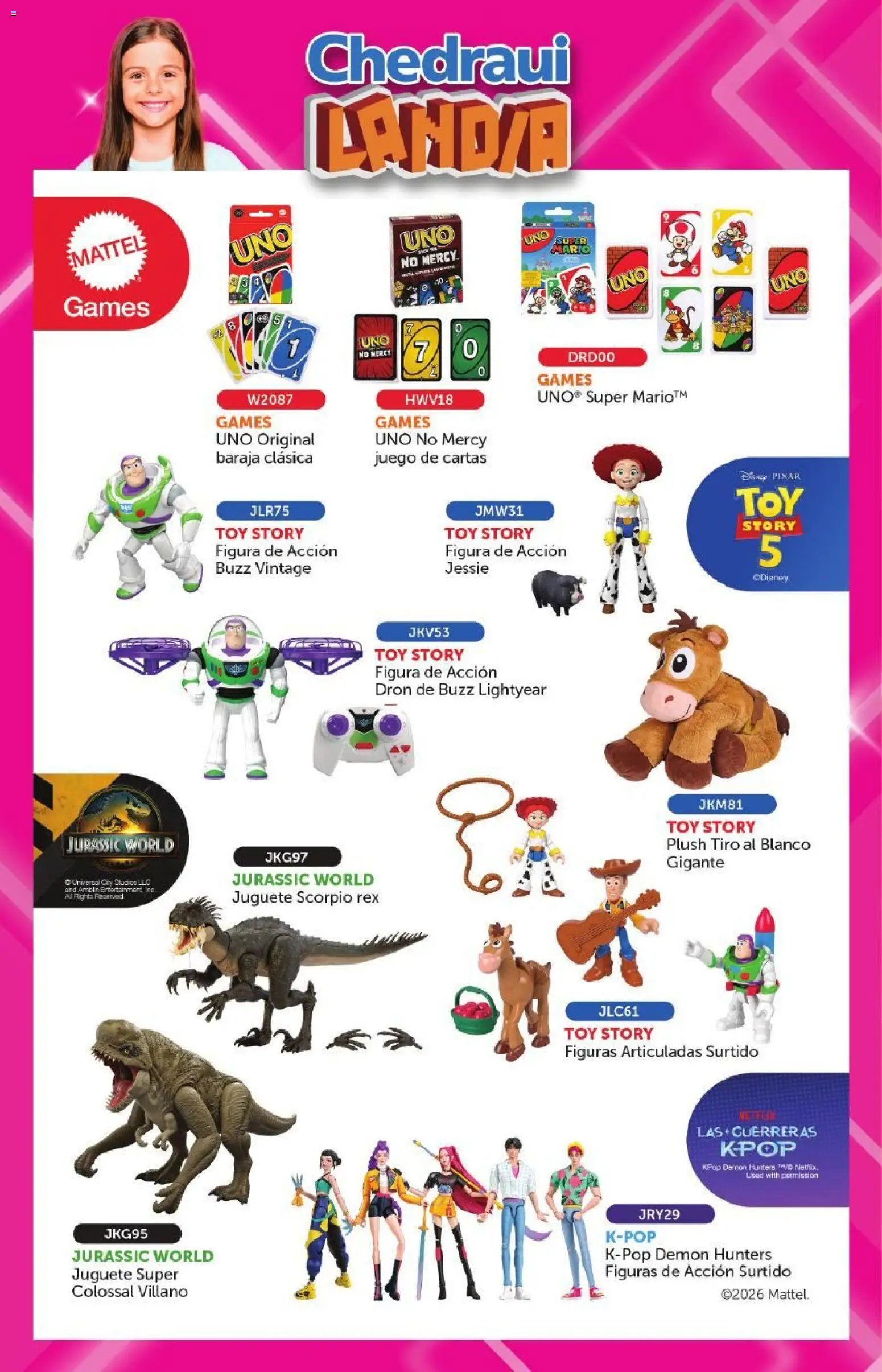Vista previa las ofertas de la tienda Chedraui - Chedraui folleto Landia desde el 07/09/2026 - Juego