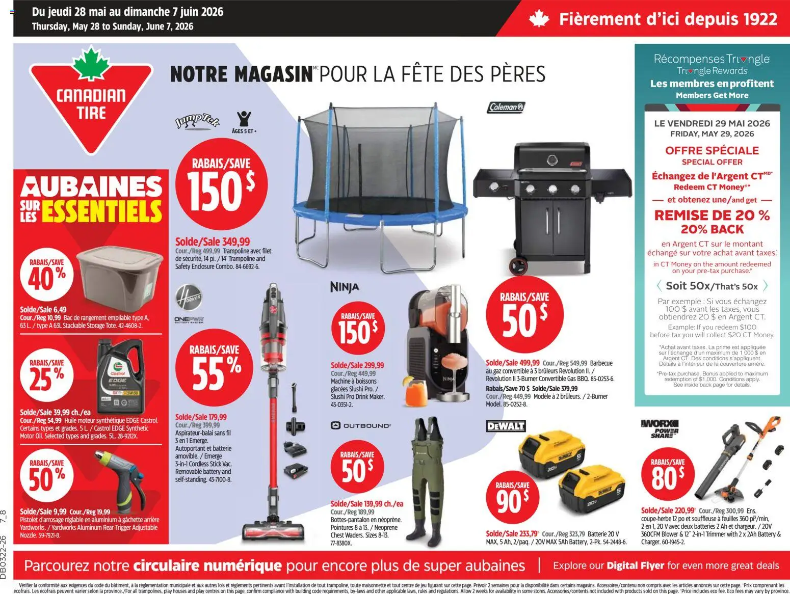 Preview of leaflet Canadian Tire circulaire from shop Canadian Tire is valid from May 28, 2026