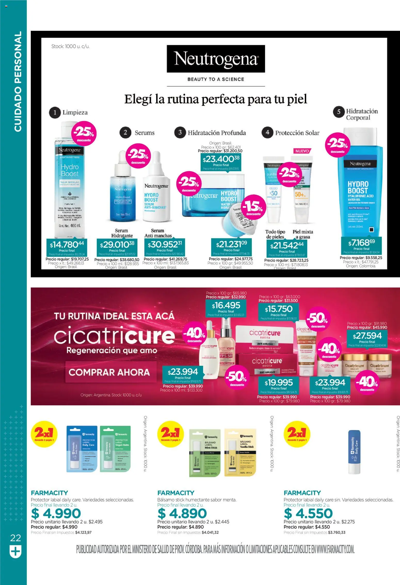 Vista previa del folleto de la tienda Farmacity válido desde el 01/10/2026 