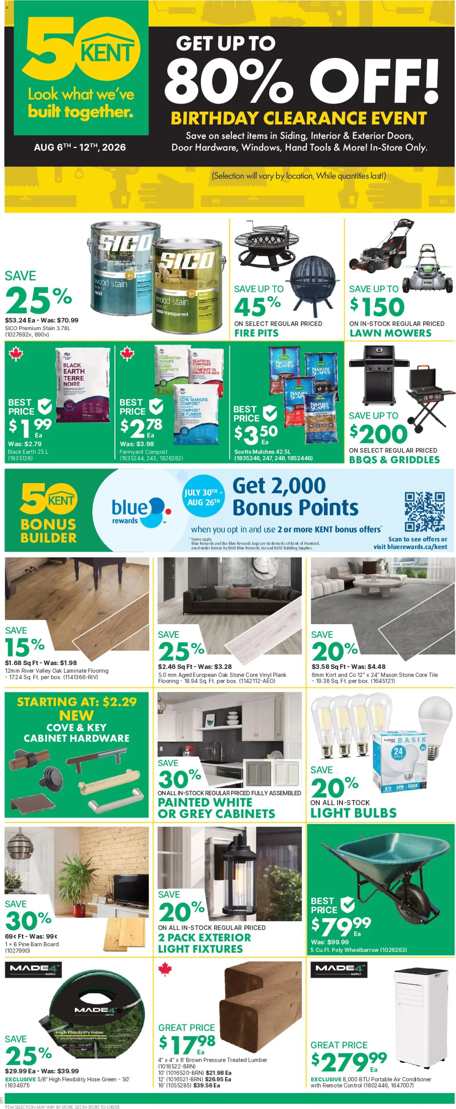 Preview of leaflet Kent weekly flyer / circulaire from shop Kent is valid from Aug 06, 2026