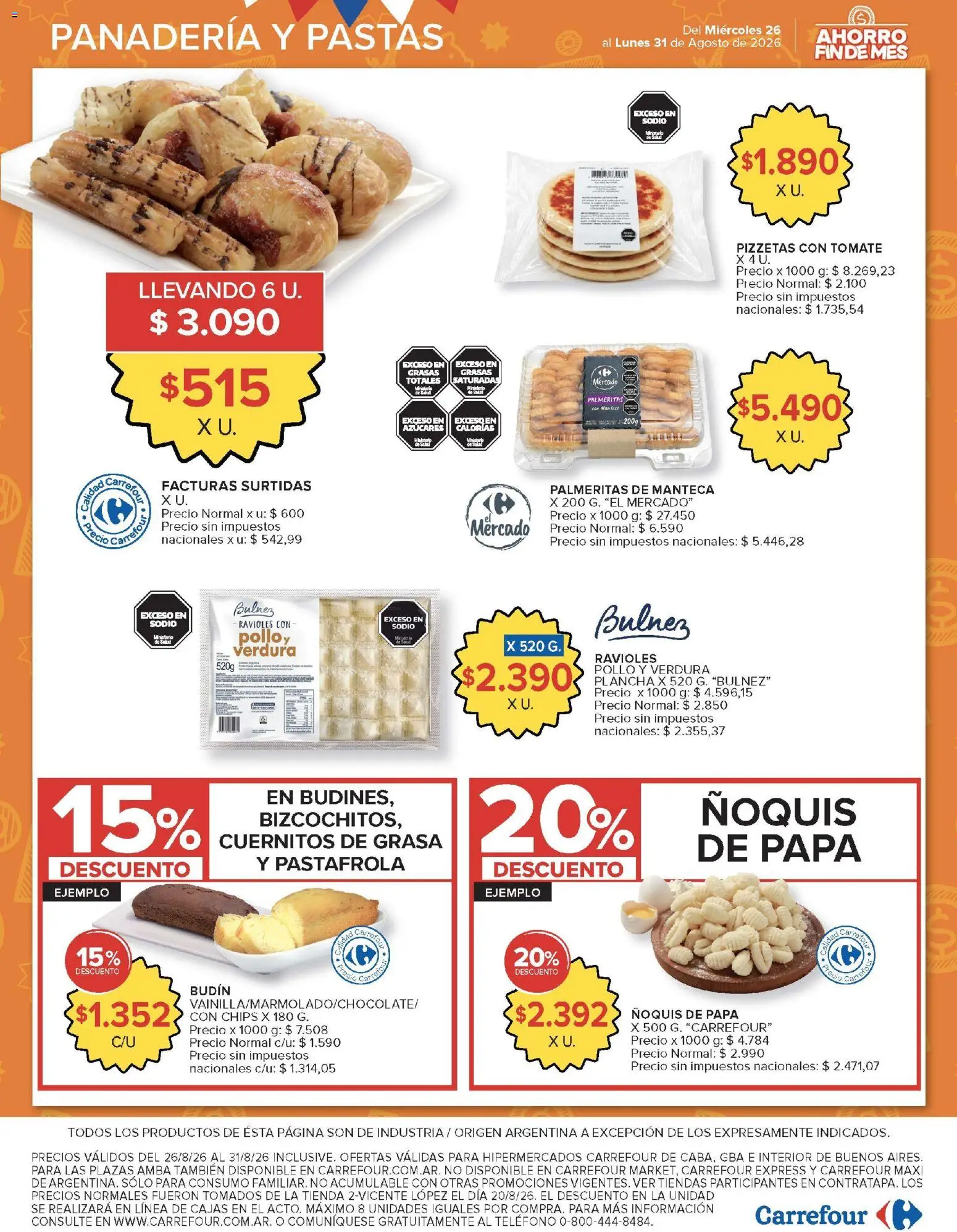 Vista previa del folleto de la tienda Carrefour válido desde el 26/08/2026 