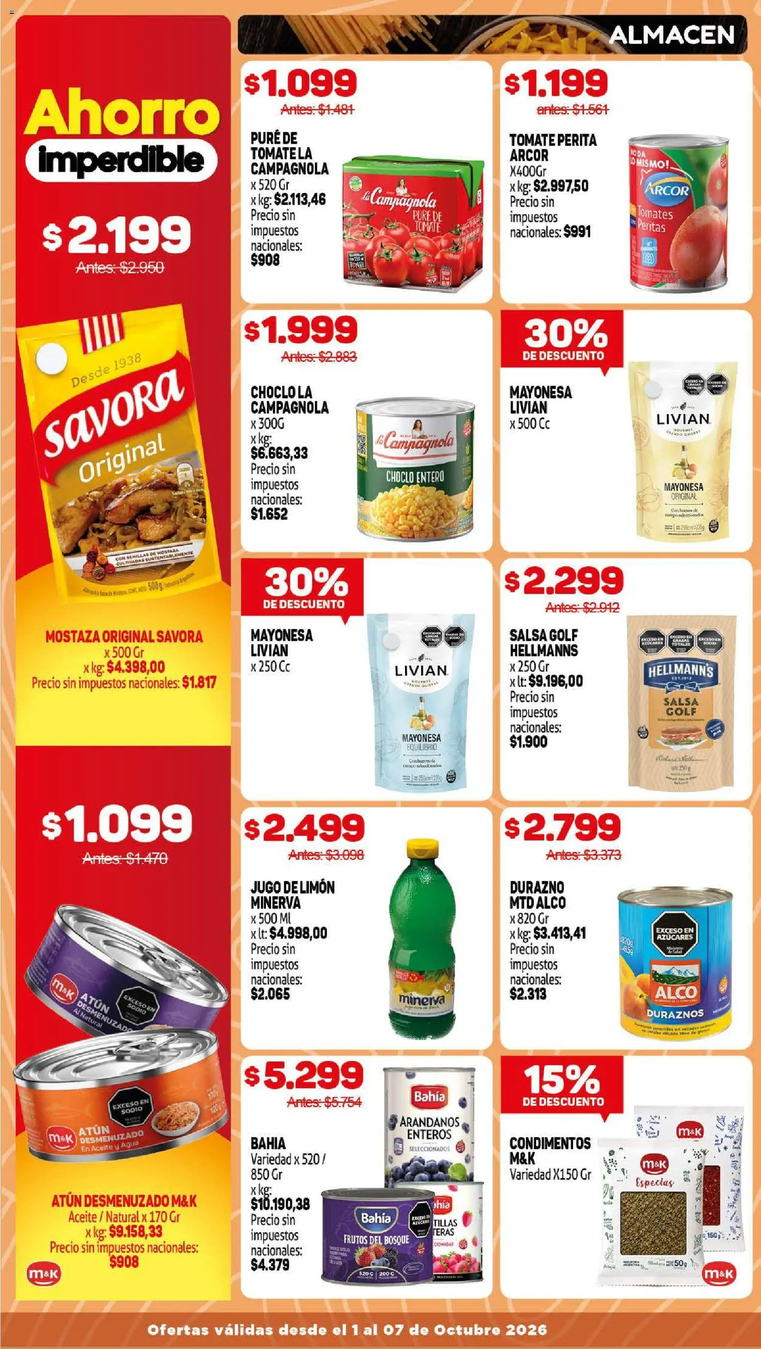 Vista previa del folleto de la tienda Makro válido desde el 01/10/2026 