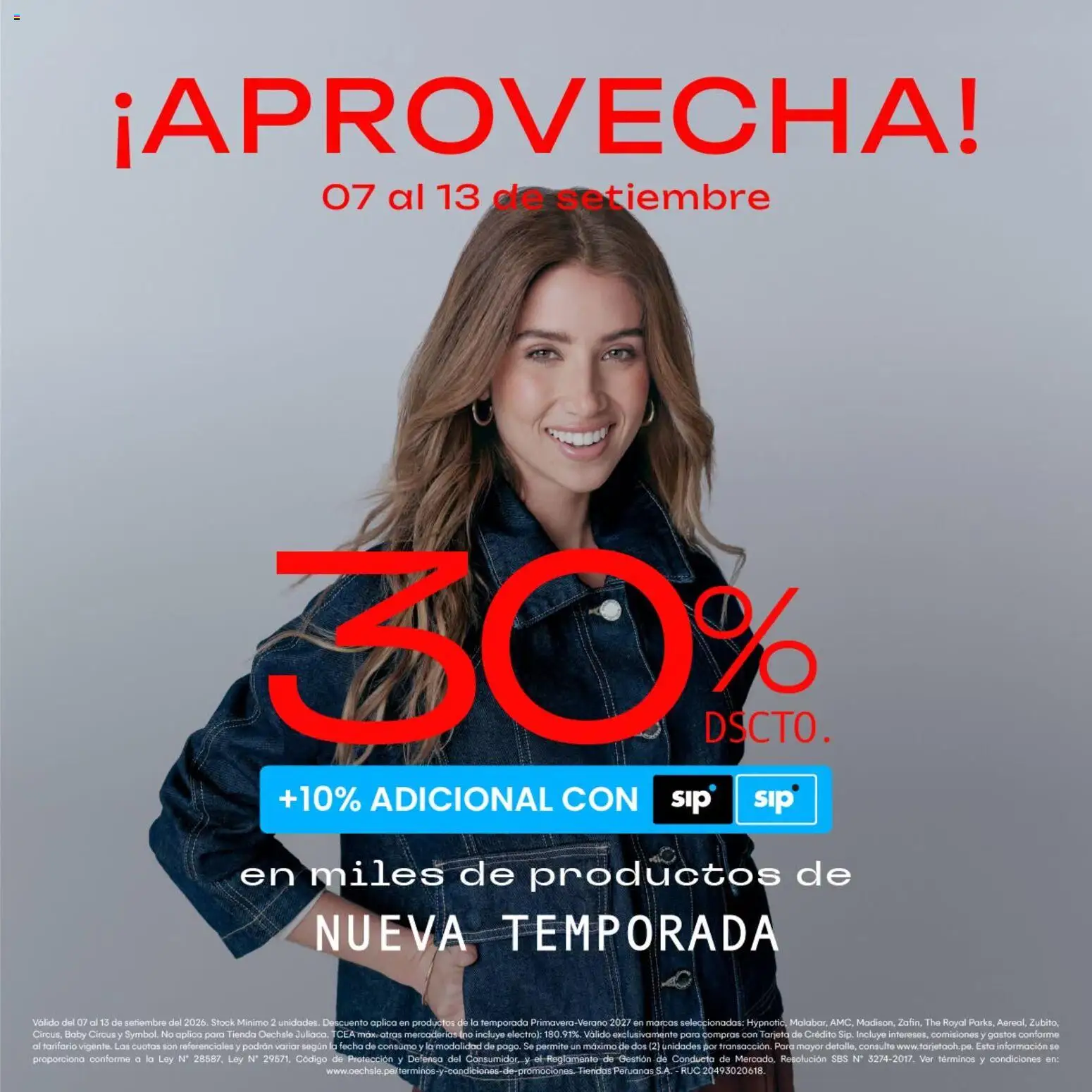 Vista previa de Catálogo Oechsle - Aprovecha de la tienda Oechsle válido desde 07/09/2026
