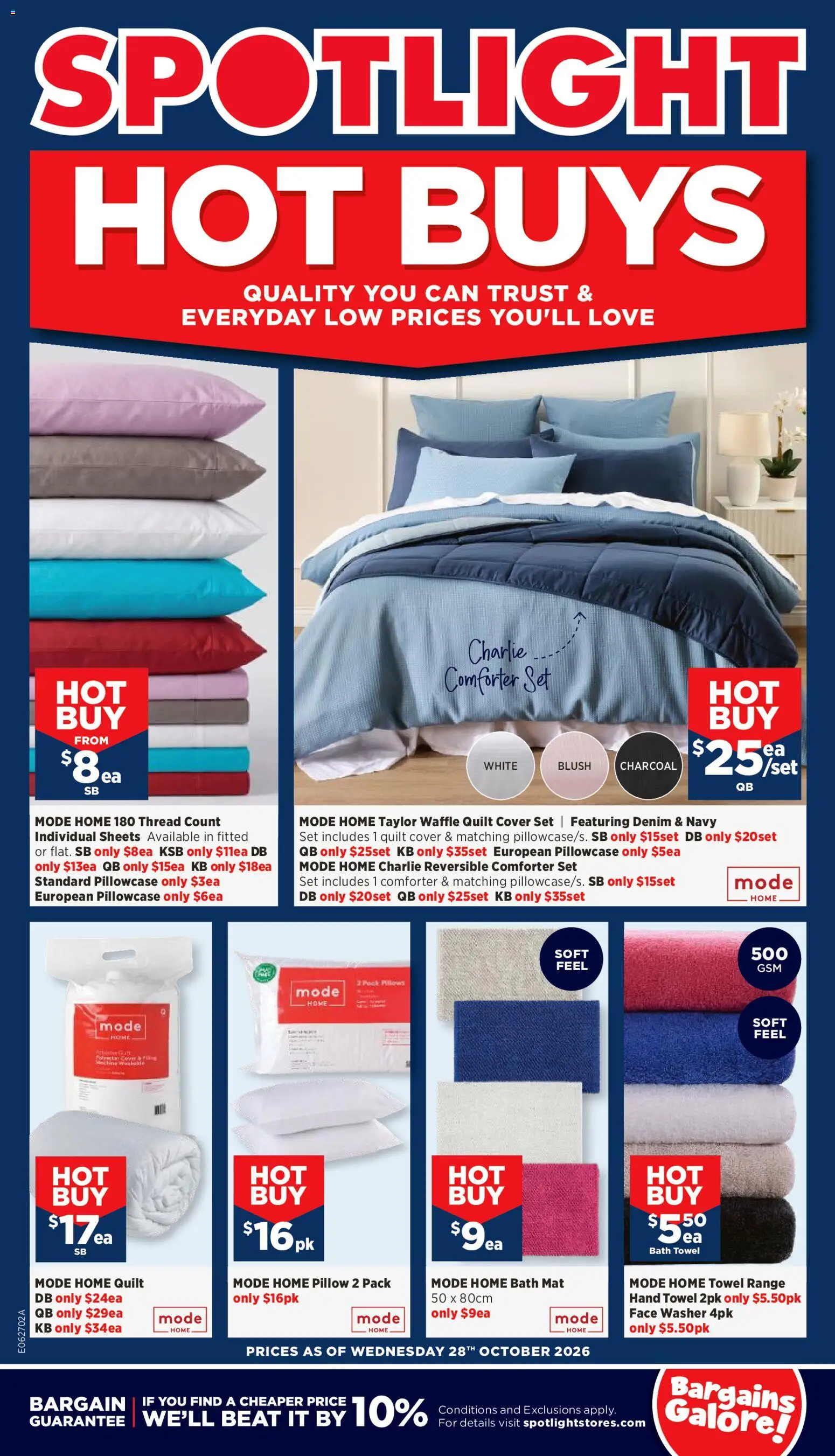 Preview of catalogue Spotlight Hot Buys from shop Spotlight valid 28/10/2026