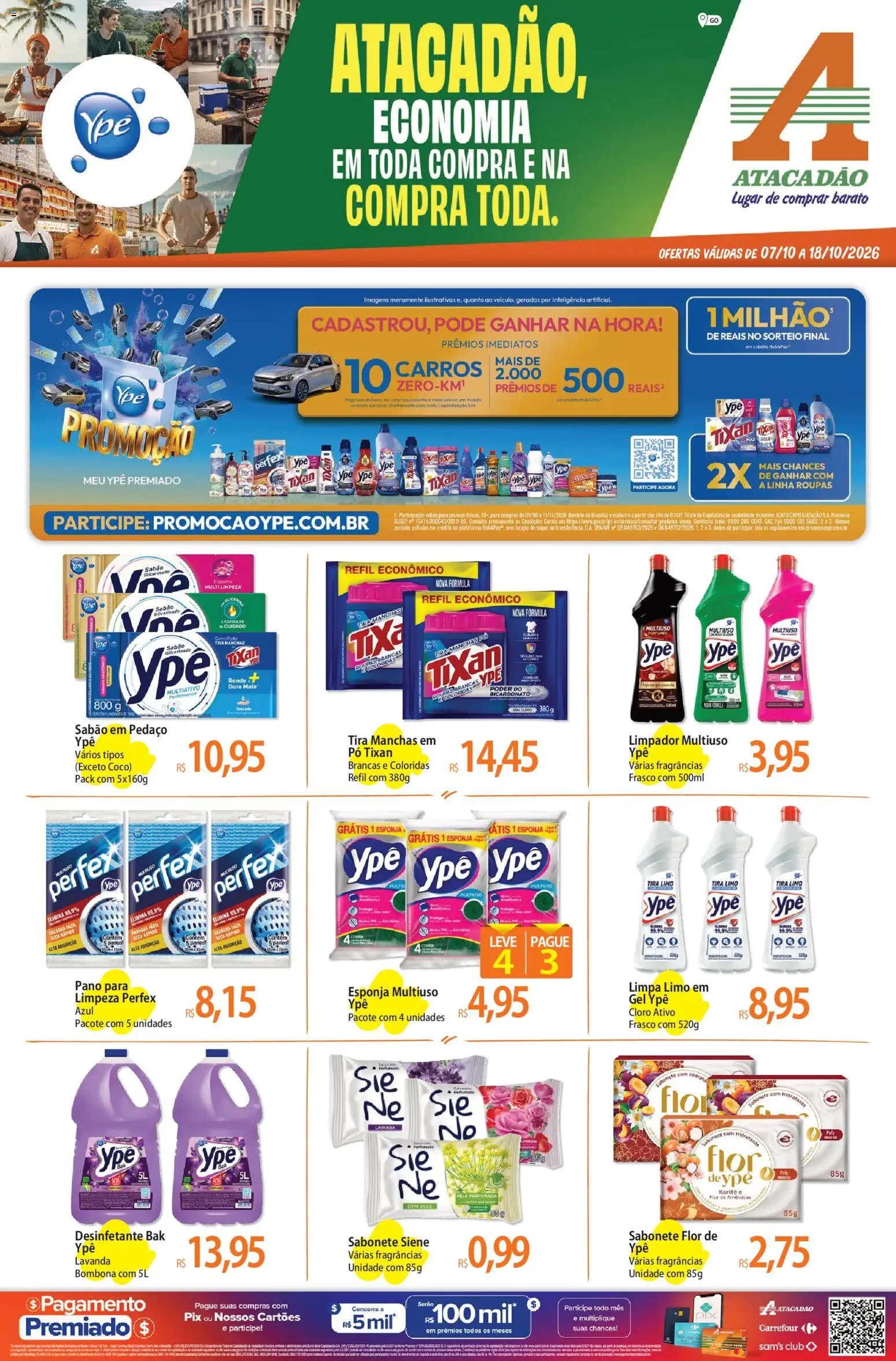 Pré-Visualização do folheto "Atacadão ofertas - GO" da loja Atacadão válido a partir de 07/10/2026
