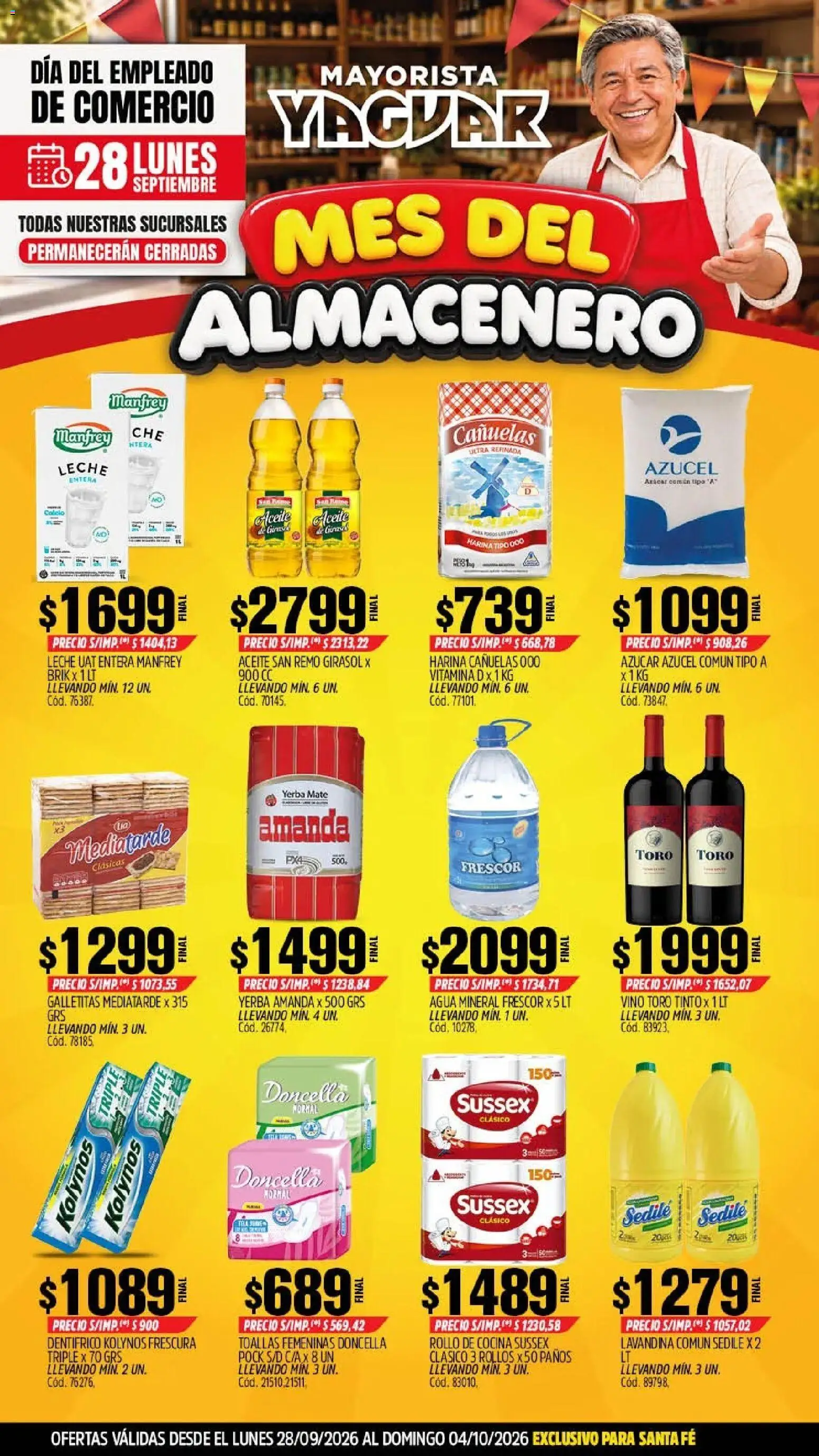 Vista previa del folleto de la tienda Yaguar válido desde el 28/09/2026 