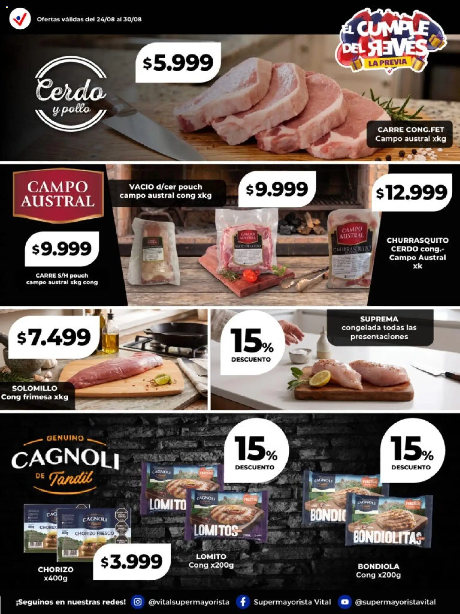 Vista previa del folleto de la tienda Vital válido desde el 24/08/2026 