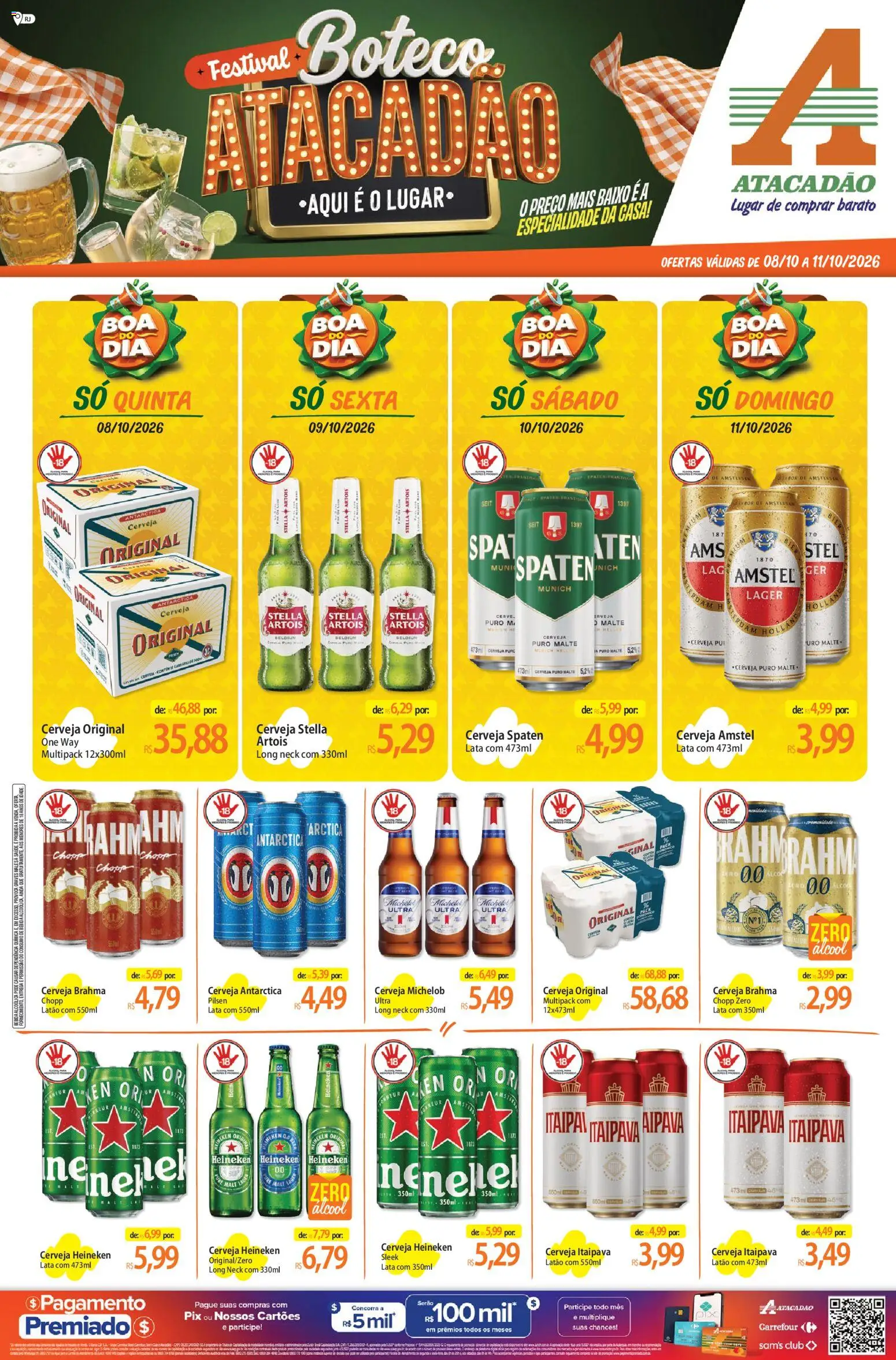 Pré-Visualização do folheto "Atacadão ofertas - RJ" da loja Atacadão válido a partir de 08/10/2026