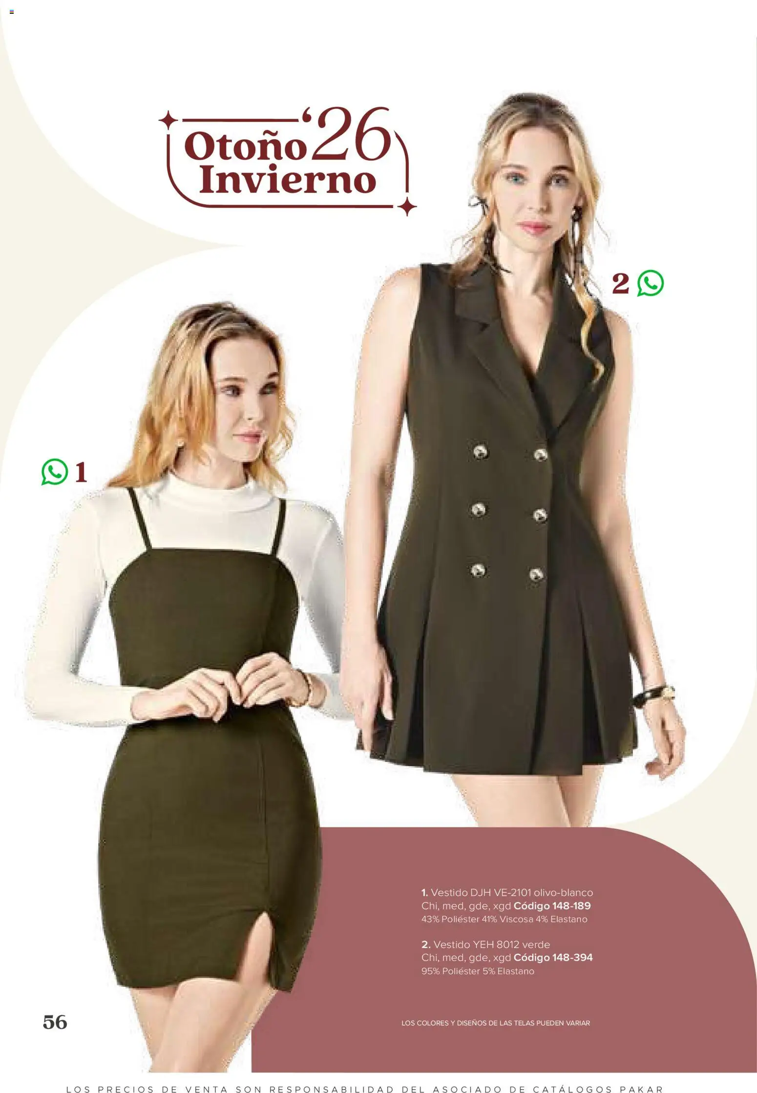 Vista previa las ofertas de la tienda SC Pakar - SC Pakar catálogo Ropa desde el 31/07/2026 