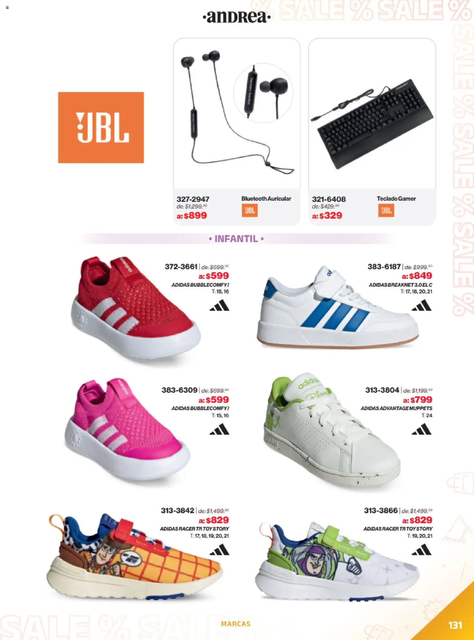 Vista previa las ofertas de la tienda Andrea - Catálogo Outlet desde el 21/12/2025 - Teclado