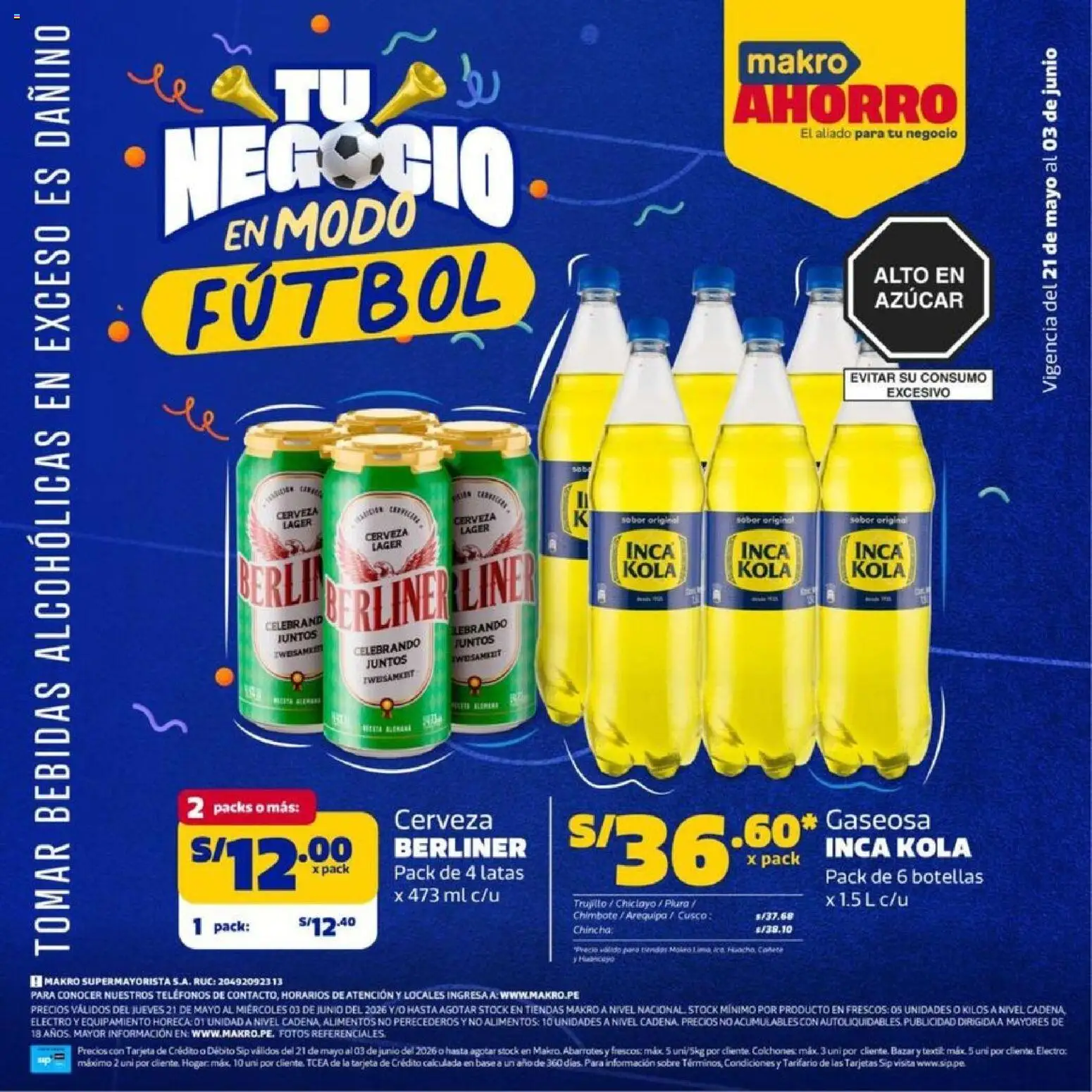 Vista previa de Makro Catálago Esp Mundial de la tienda Makro válido desde 21/05/2026