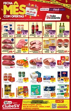 Pré-Visualização do folheto "Supermercados São Vicente - Ofertas da semana" da loja Supermercados São Vicente válido a partir de 26/06/2026