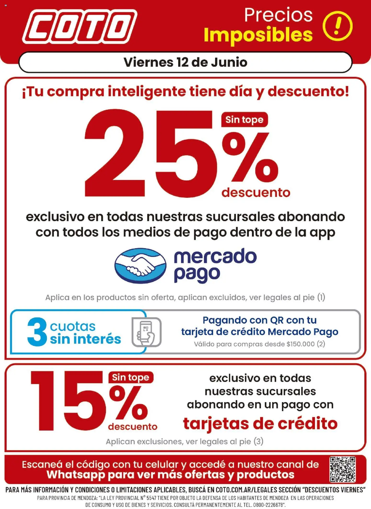 Vista previa del folleto de la tienda Coto válido desde el 12/06/2026 - Celular