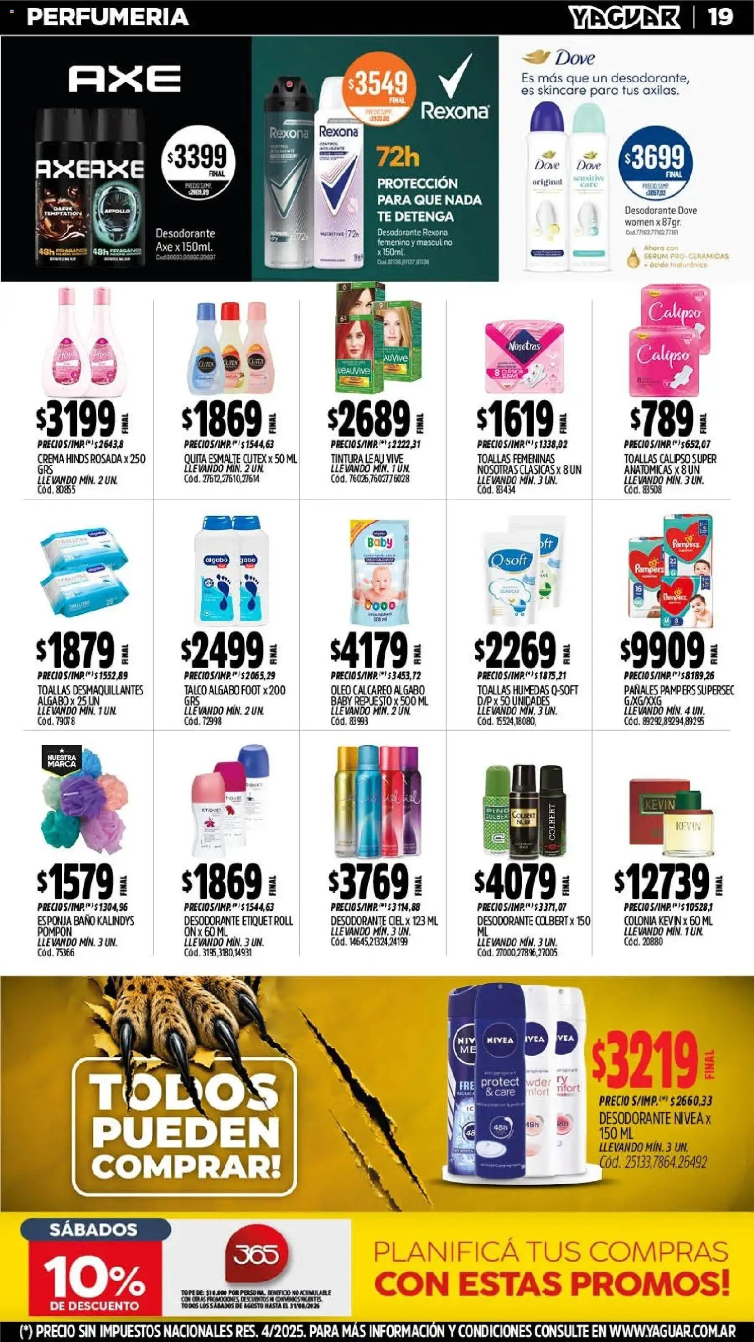 Vista previa del folleto de la tienda Yaguar válido desde el 03/08/2026 