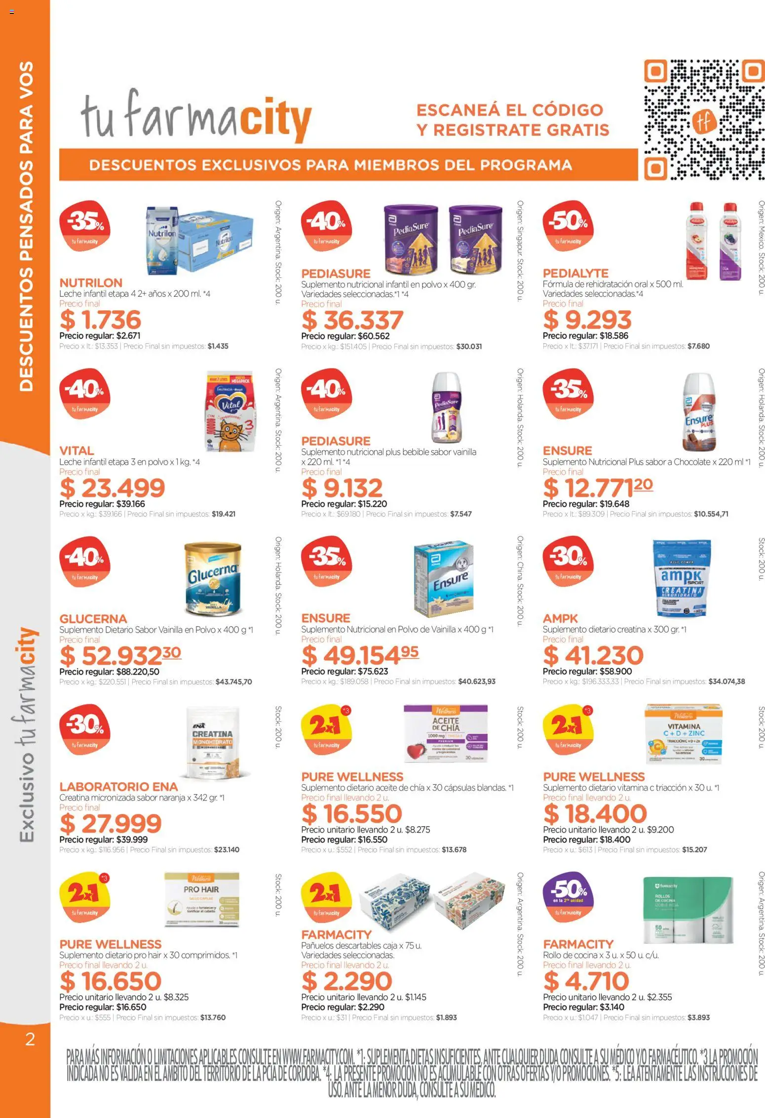 Vista previa del folleto de la tienda Farmacity válido desde el 13/07/2026 