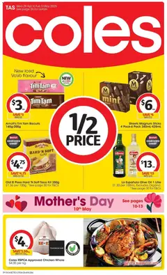 Preview of catalogue Coles catalogue TAS from shop Coles valid 28/04/2026