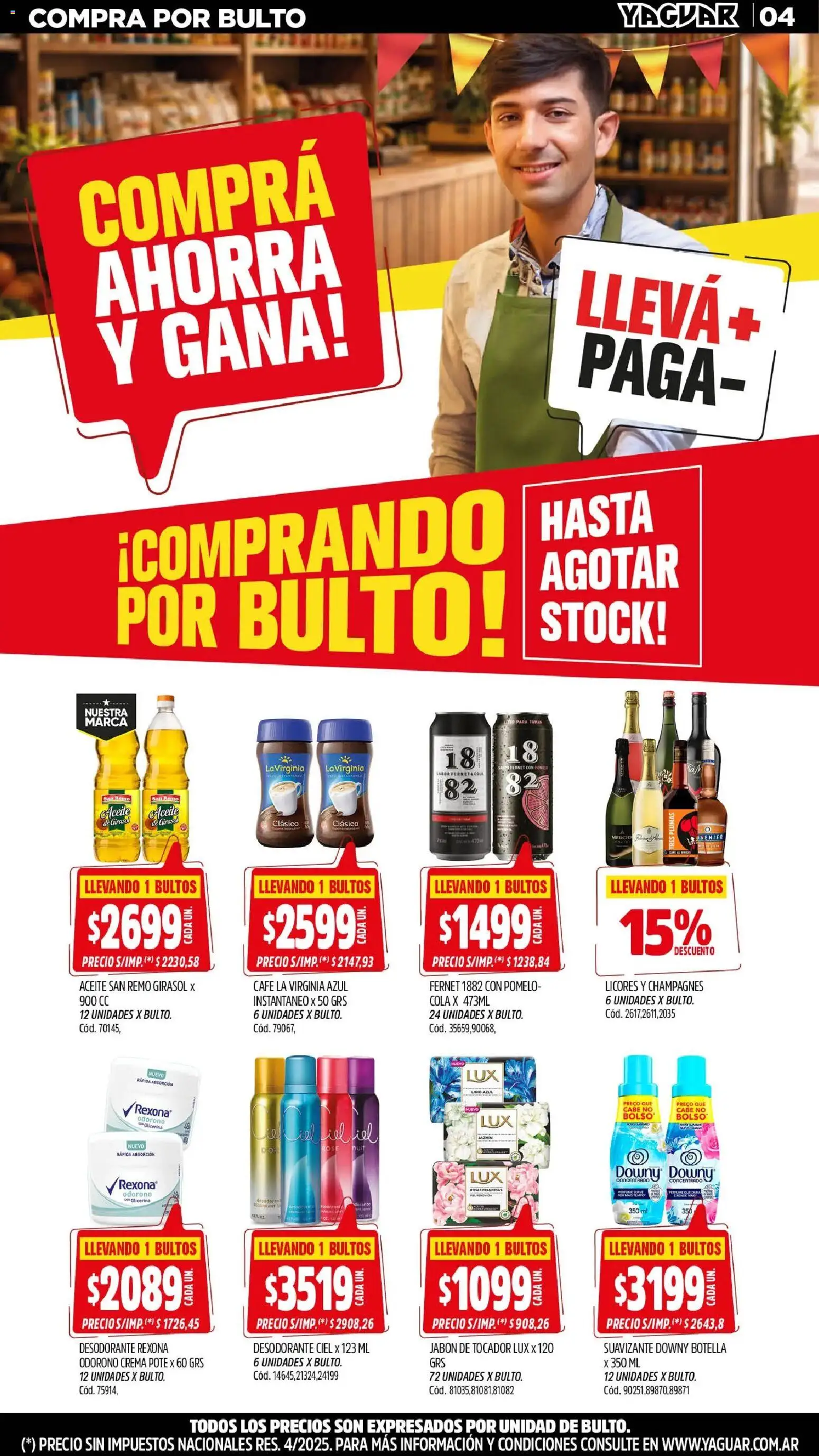 Vista previa del folleto de la tienda Yaguar válido desde el 31/08/2026 