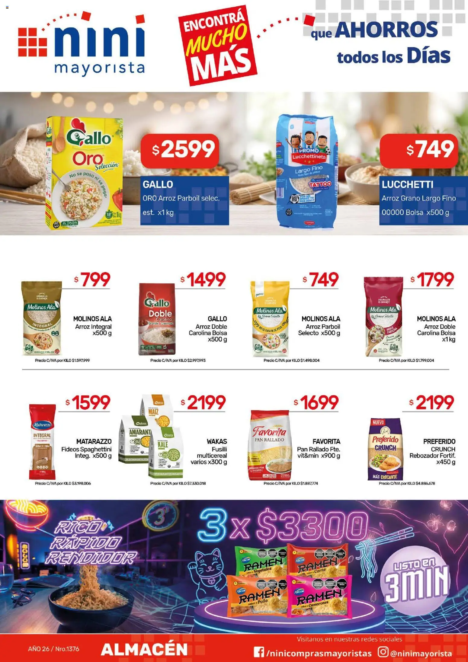 Vista previa del folleto de la tienda NINI Mayorista válido desde el 07/09/2026 