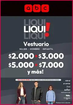 Folleto de la tienda ABC válido desde el 01.07.2026 