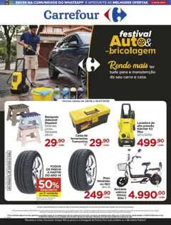 Pré-Visualização do folheto "Carrefour ofertas Auto e Brico" da loja Carrefour válido a partir de 29/06/2026