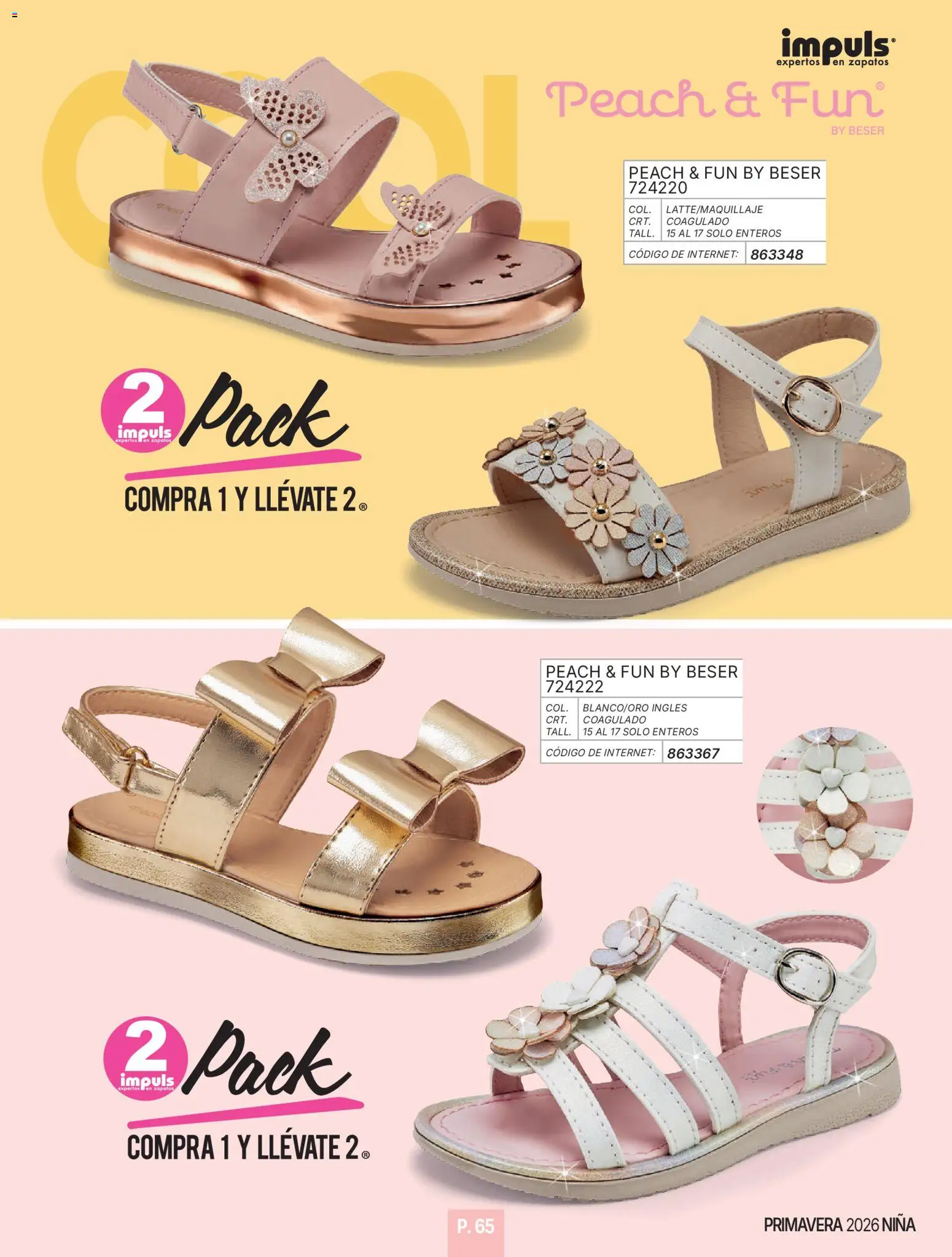 Vista previa las ofertas de la tienda Impuls - Catálogo Niña desde el 01/01/2026 - Zapatos