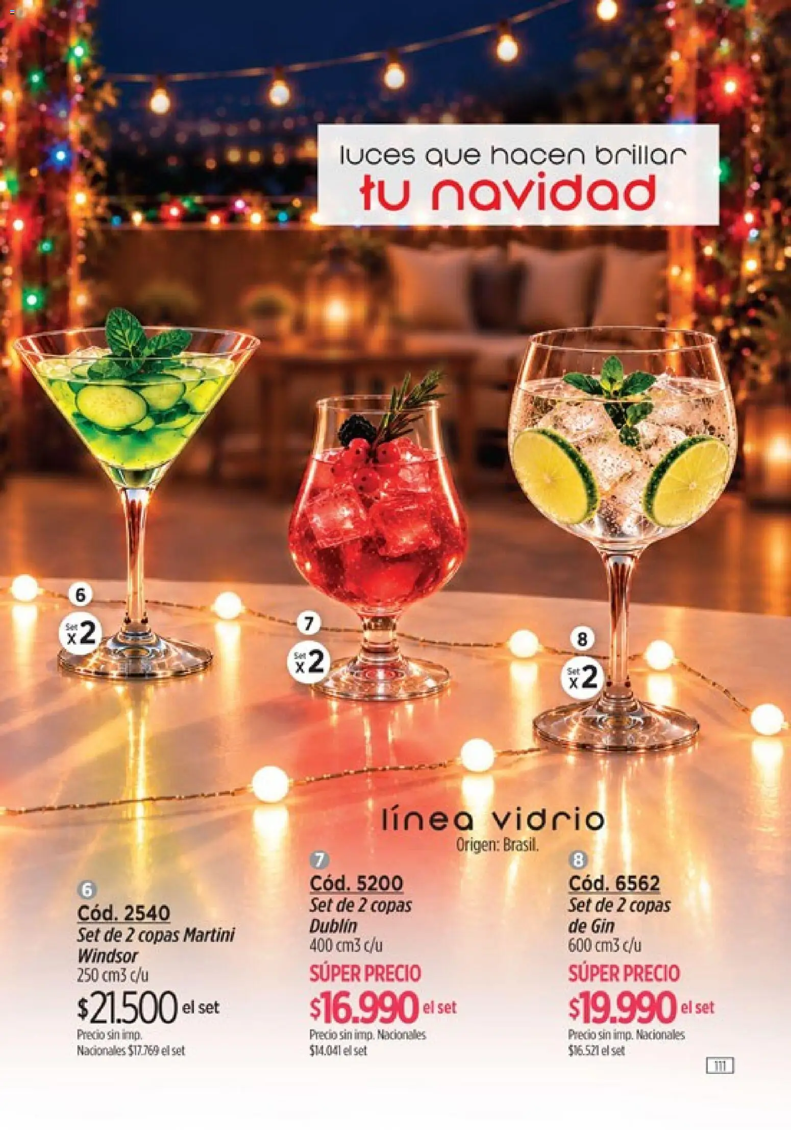 Vista previa del folleto de la tienda Amodil válido desde el 01/10/2026 - Gin, Martini
