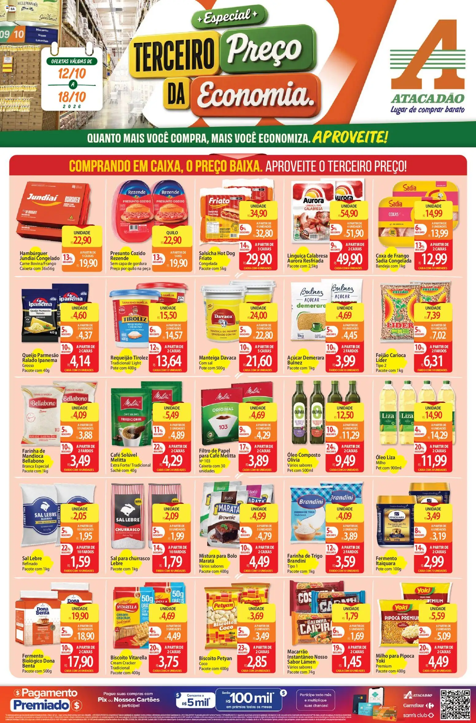 Pré-Visualização do folheto "Atacadão ofertas - BA" da loja Atacadão válido a partir de 12/10/2026