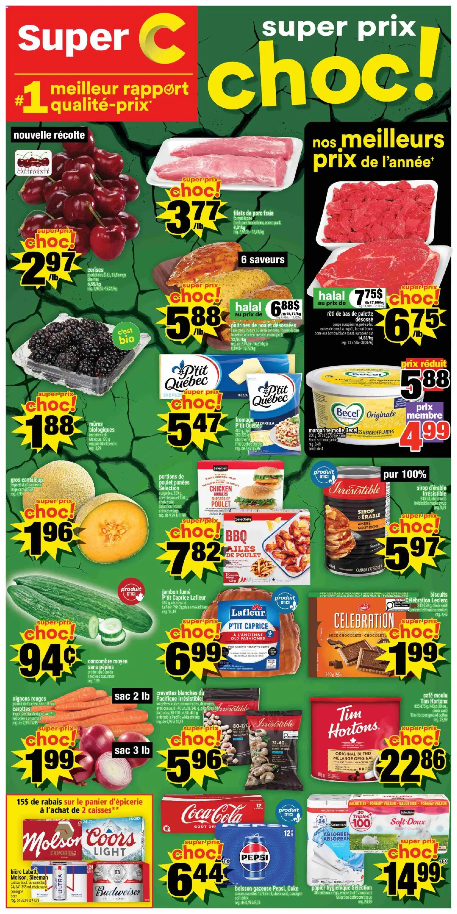Preview of leaflet Super C circulaire - Sept-Îles from shop Super C is valid from May 21, 2026