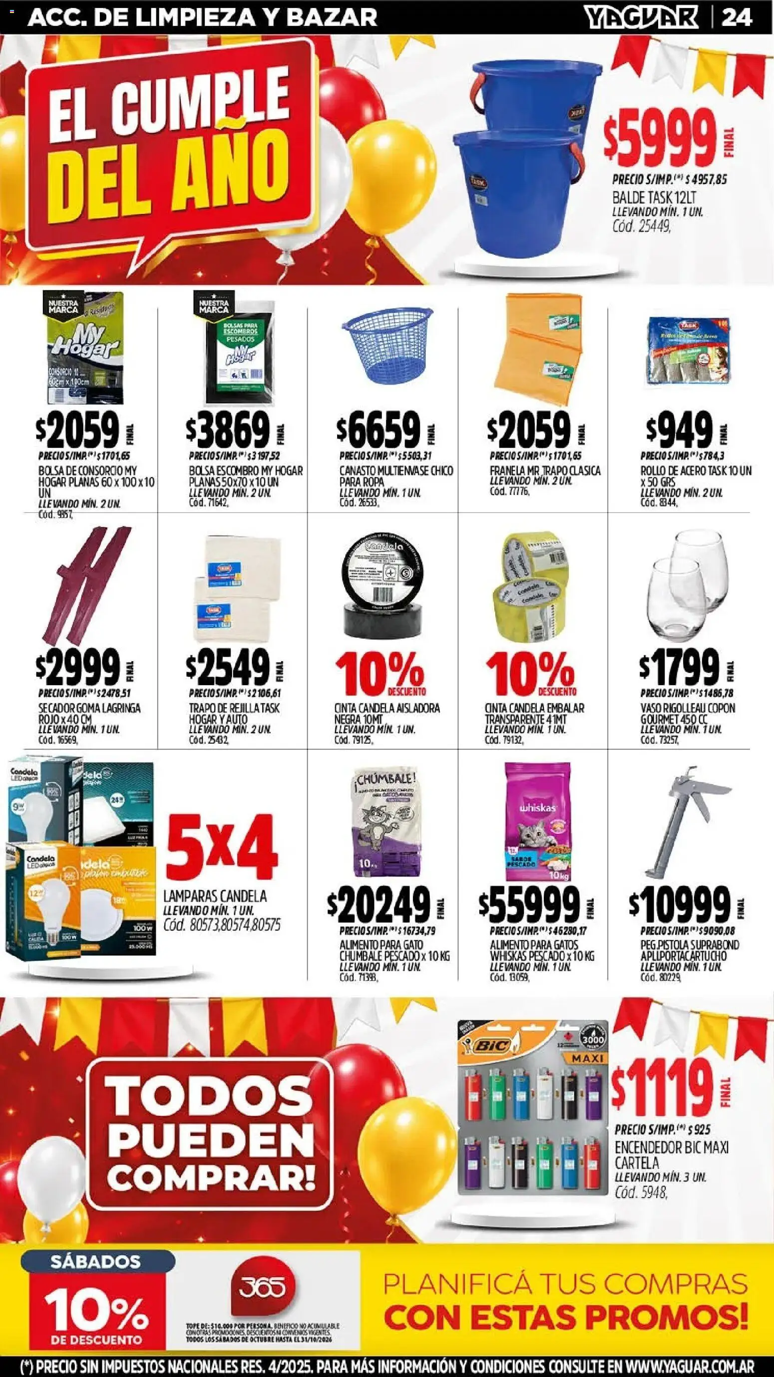 Vista previa del folleto de la tienda Yaguar válido desde el 05/10/2026 